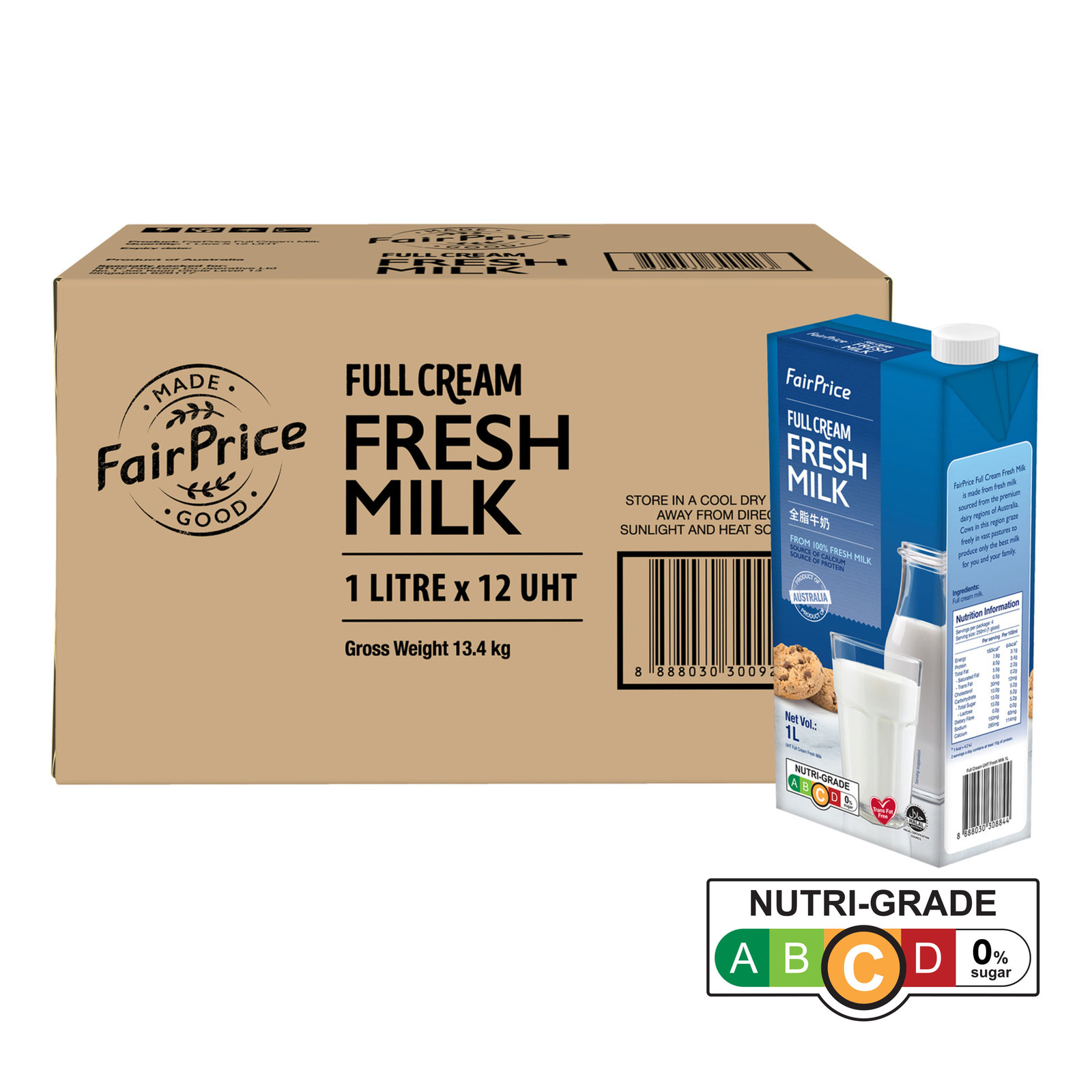 FairPrice UHT Milk - Full Cream