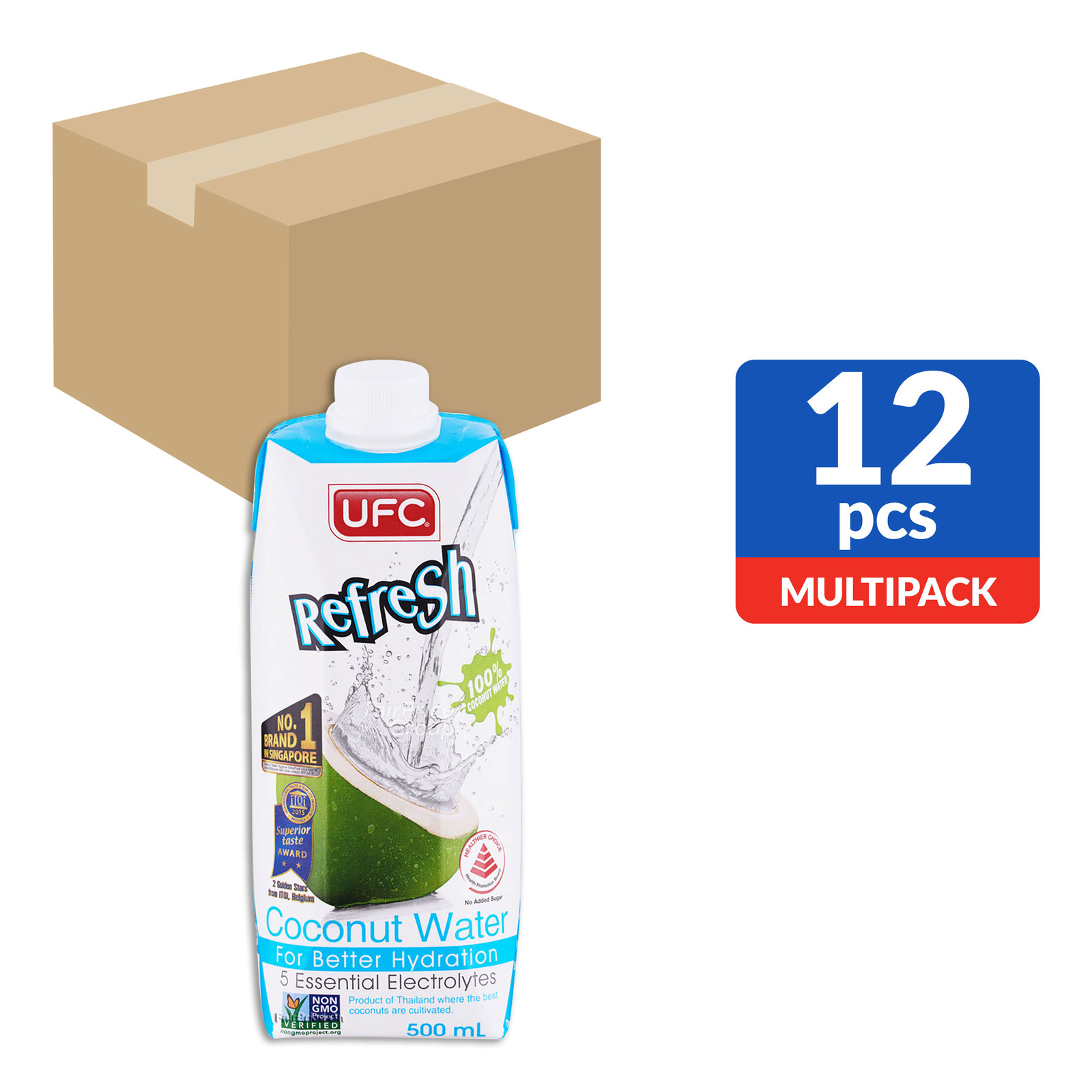 UFC Refresh 100% Natural Coconut Water