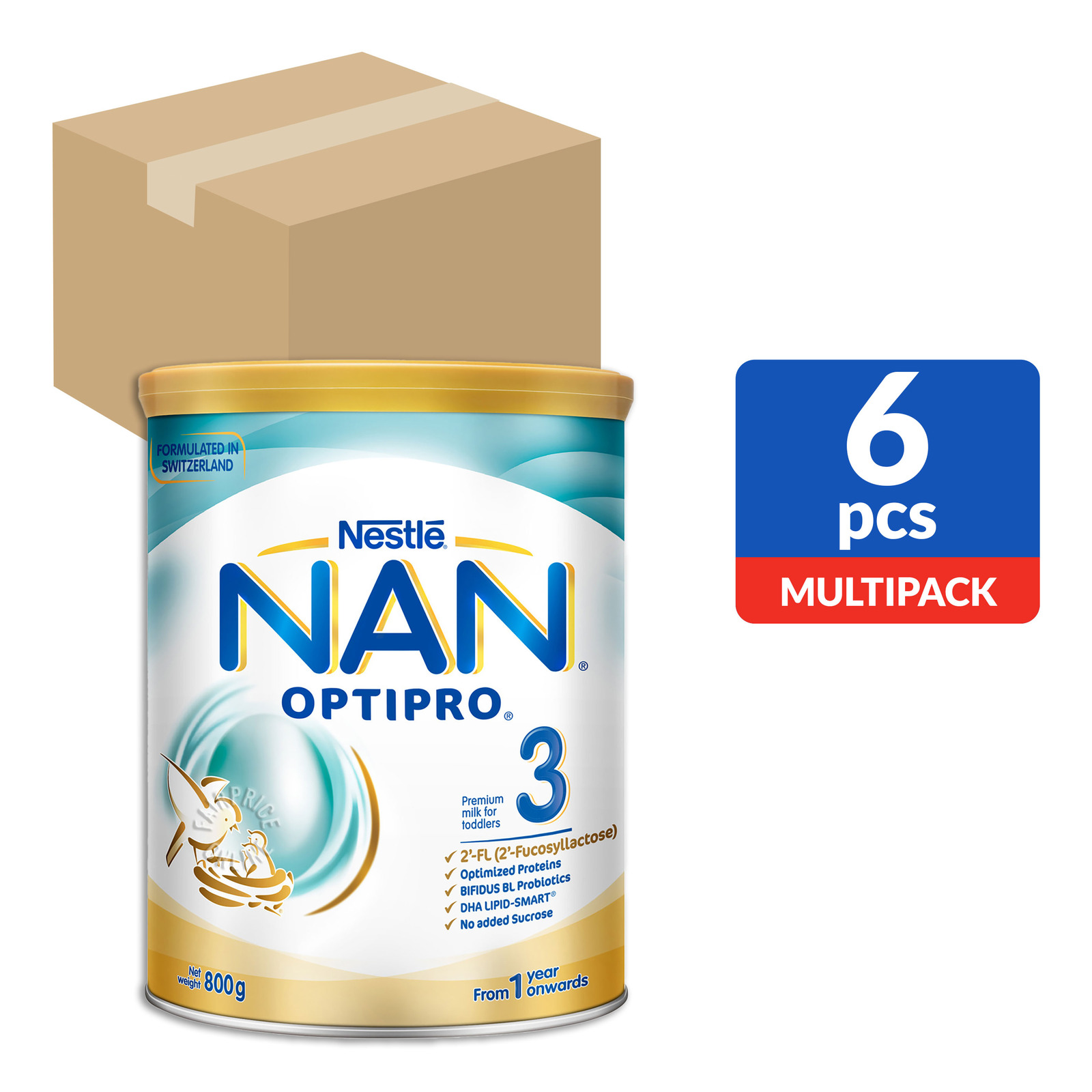 Nestle Nan Optipro Gro Growing Up Milk Formula - Stage 3