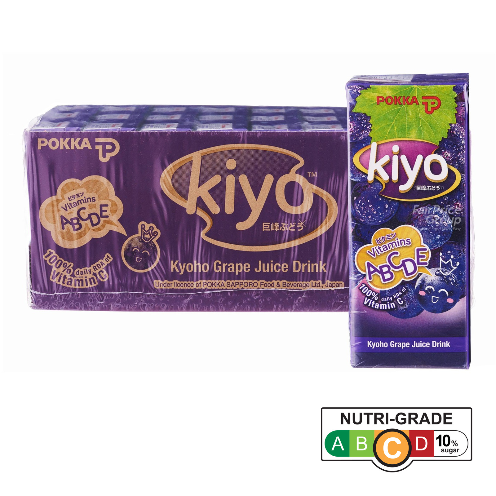 Pokka Packet Drink - Kiyo Kyoho Grape