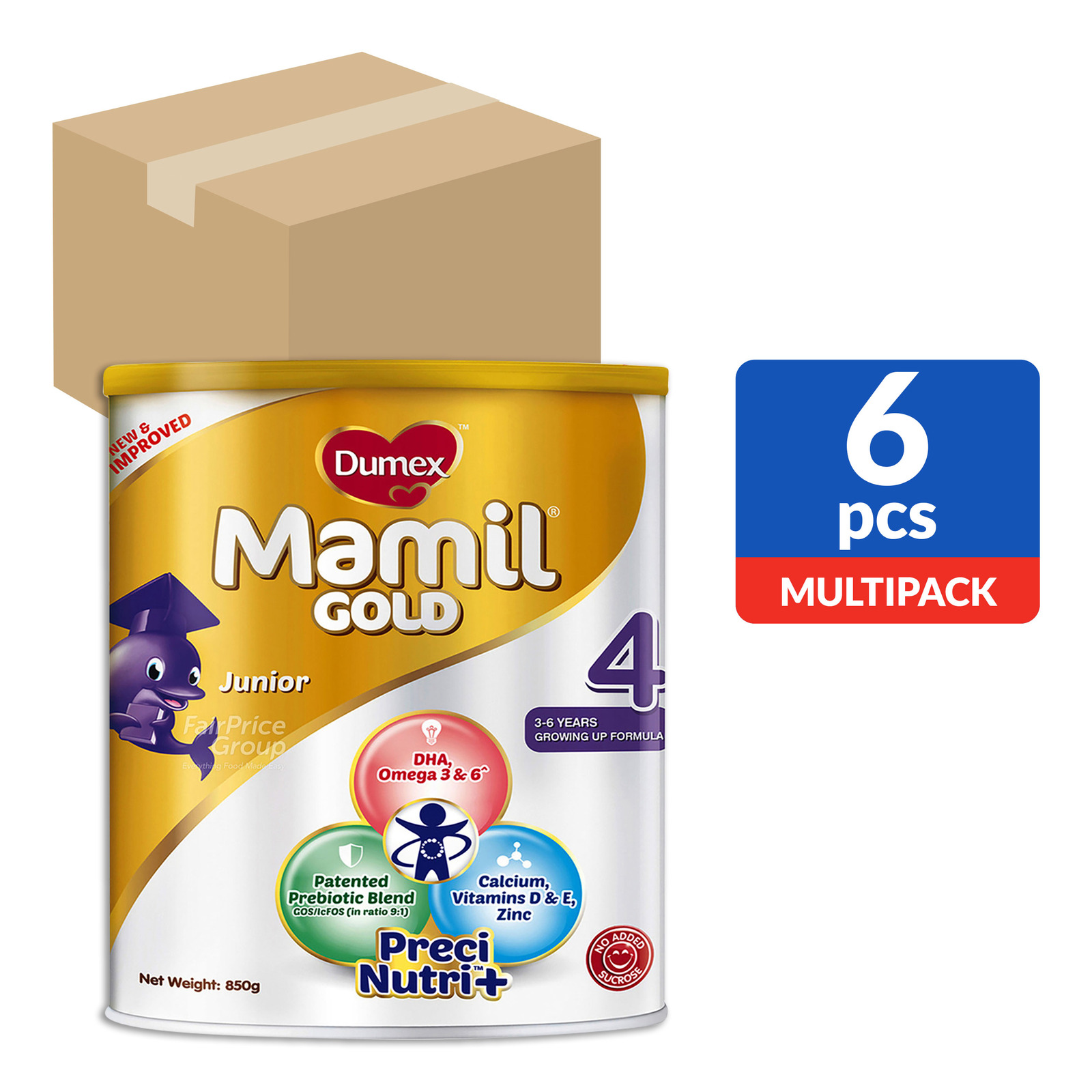 Dumex Mamil Gold Growing Up Milk Formula - Step 4