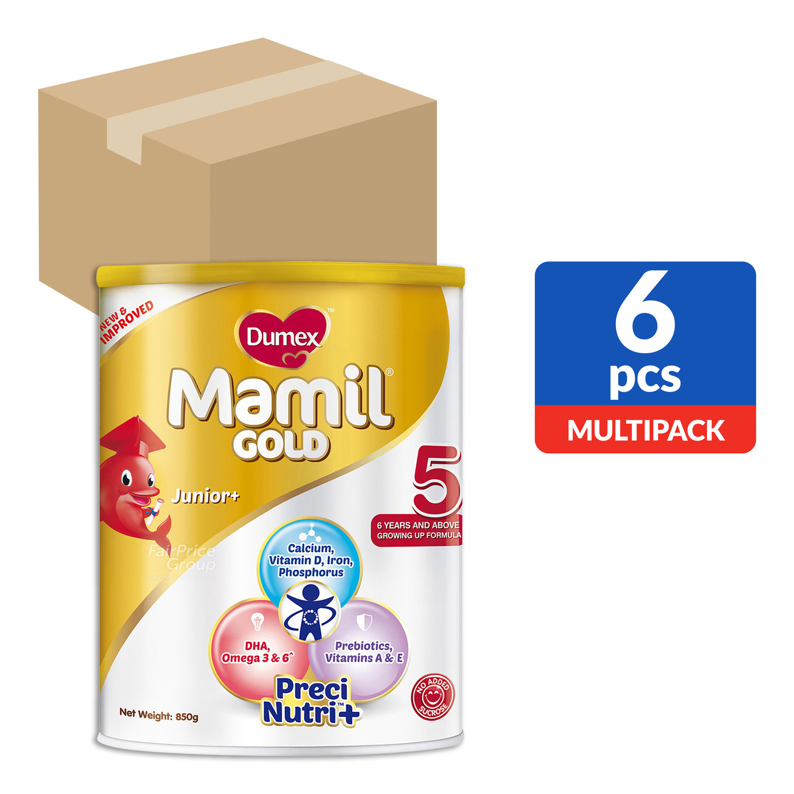 Dumex Mamil Gold Growing Up Milk Formula - Step 5