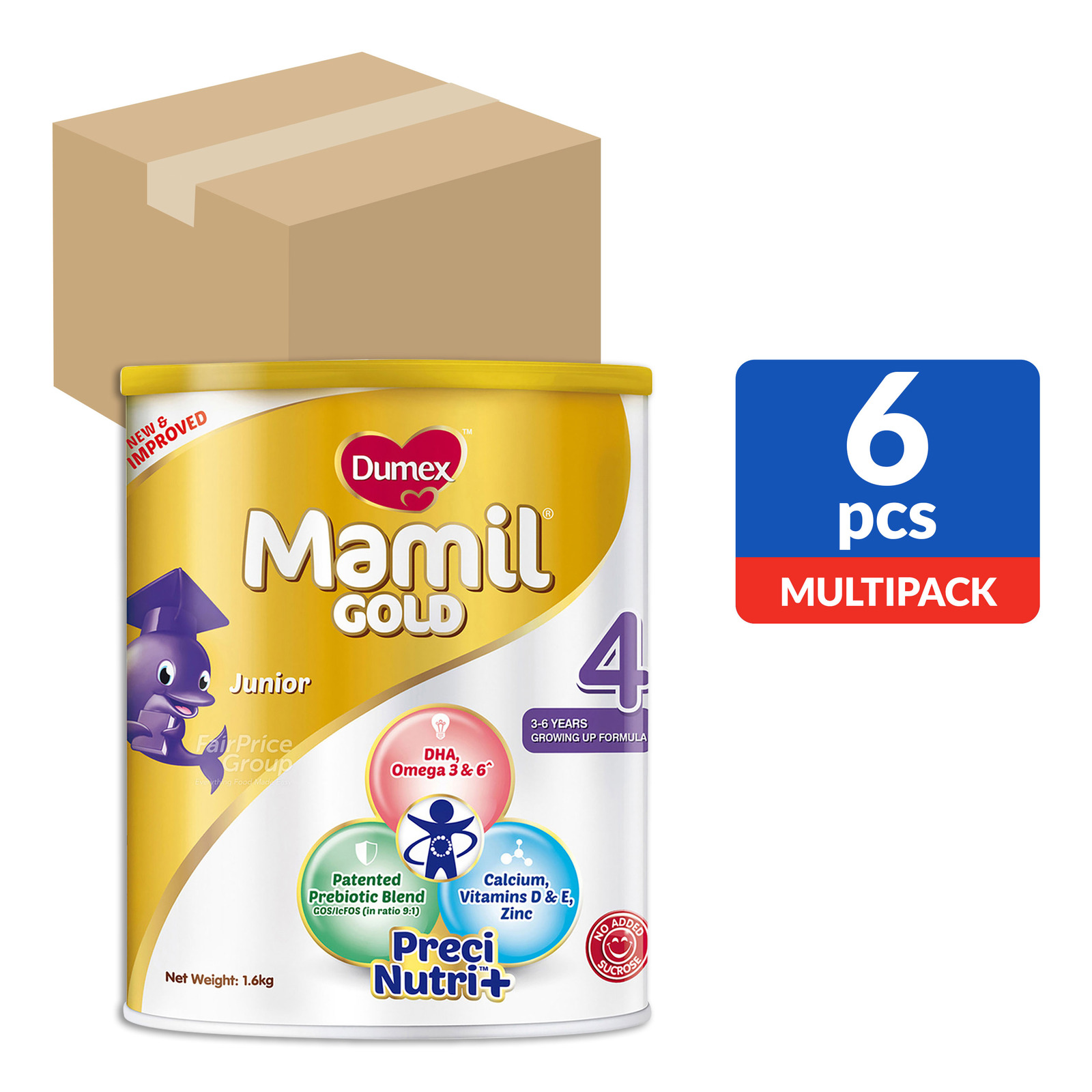 Dumex Mamil Gold Growing Up Milk Formula - Step 4