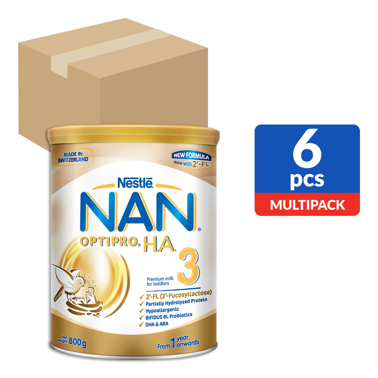 Nestle Nan Optipro HA Growing Up Milk Formula - Stage 3
