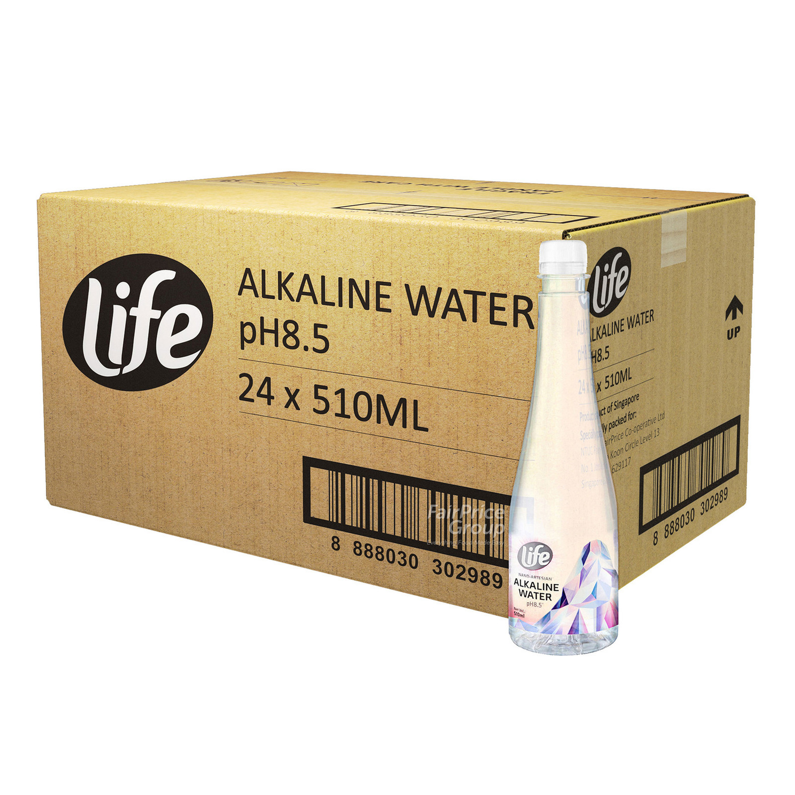 Life Alkaline Bottle Water (pH 8.5)
