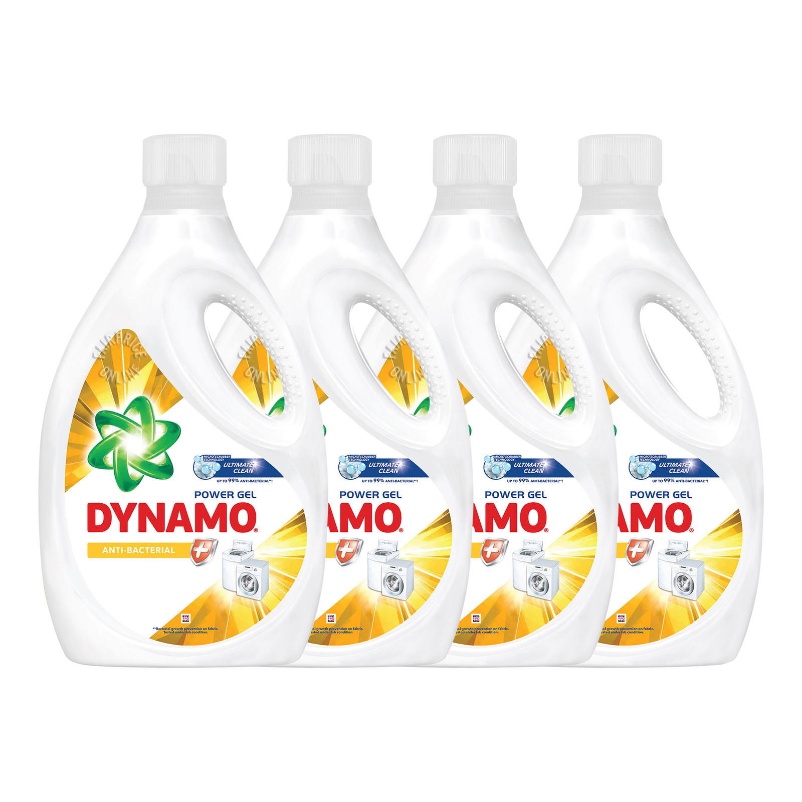 Dynamo Power Gel Laundry Detergent - Anti-bacterial