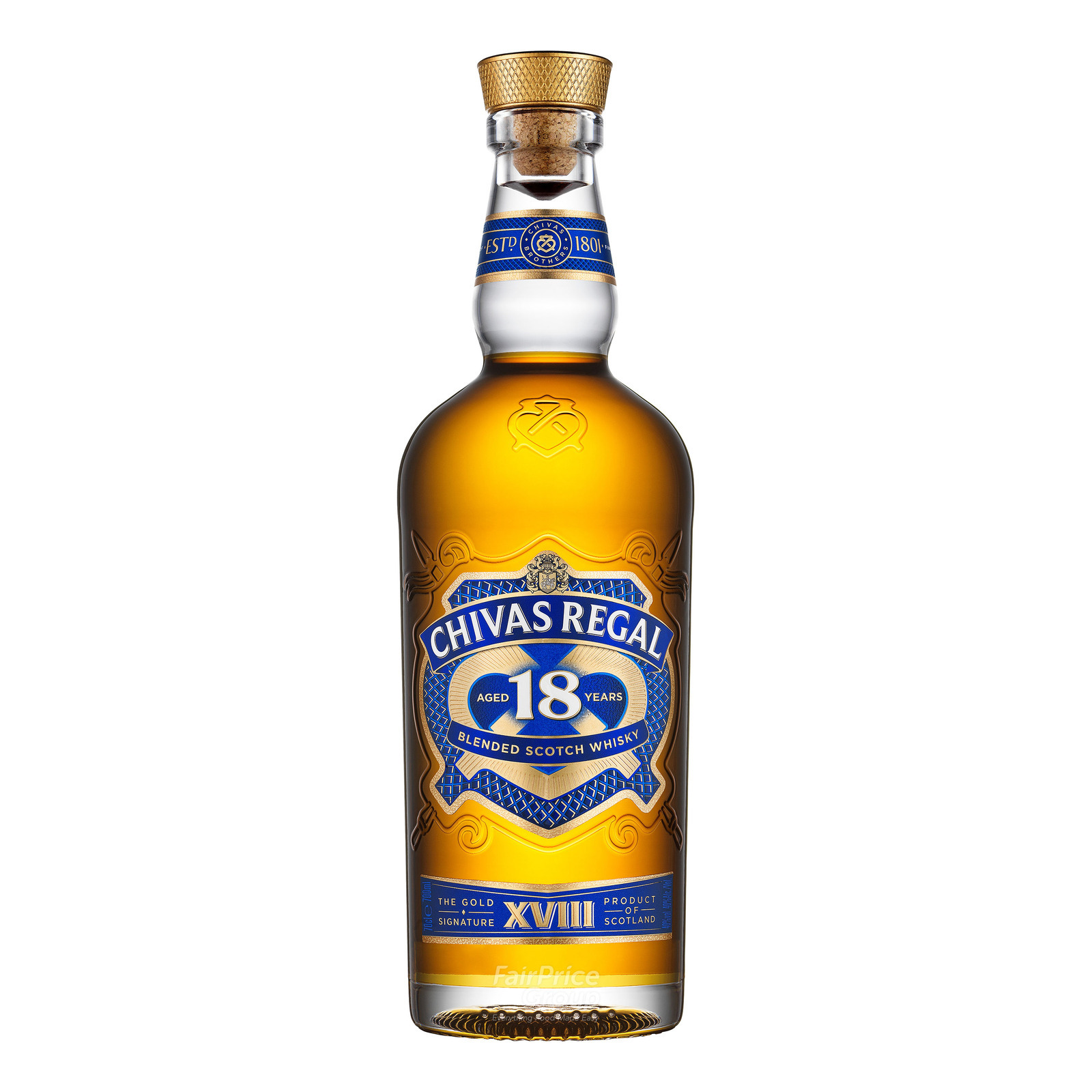 Chivas Regal Blended Scotch Whisky - Aged 18 Years