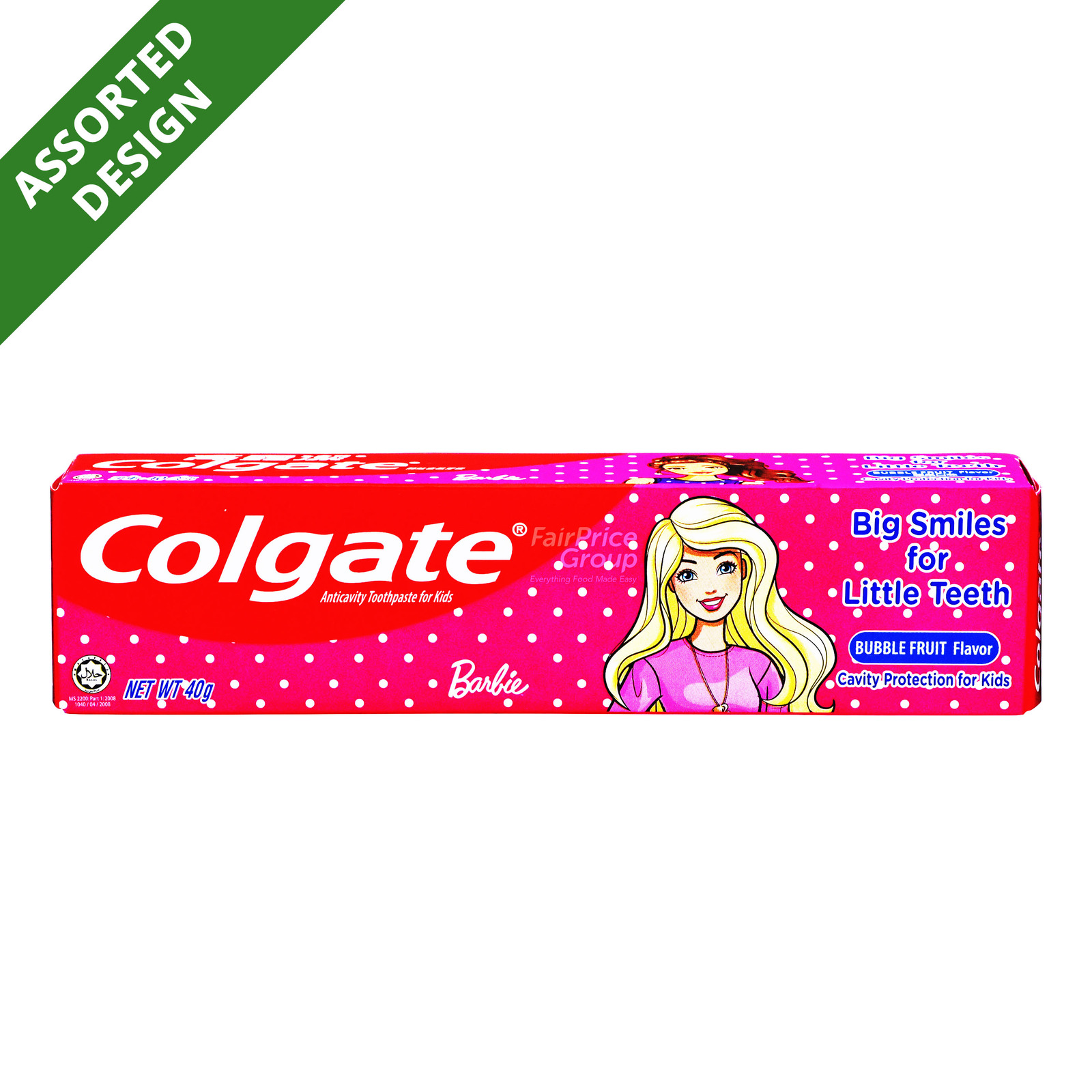 Colgate Kid Toothpaste - Barbie (Bubble Fruit)