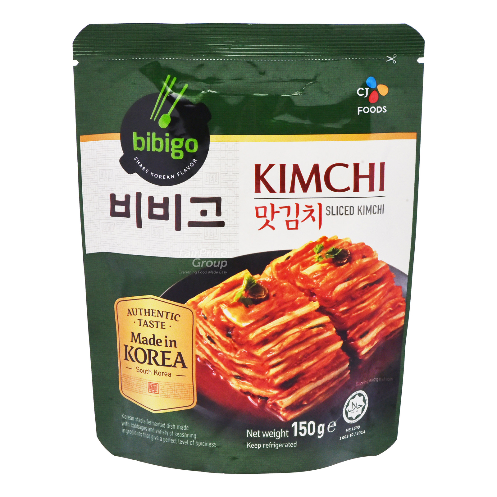 CJ Bibigo Korean Sliced Kimchi