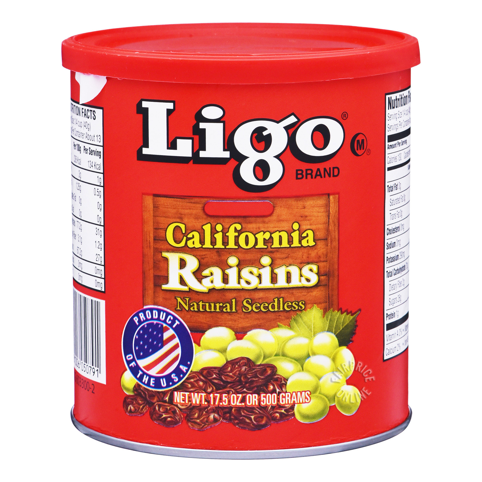 Ligo Brand California Seedless Raisins