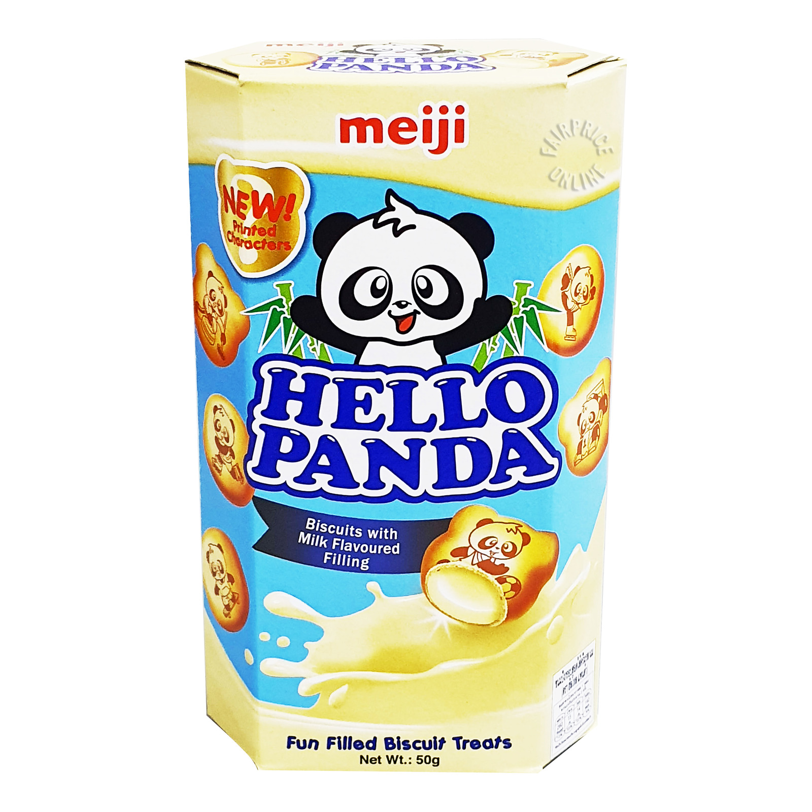 Meiji Hello Panda Biscuits - Milk