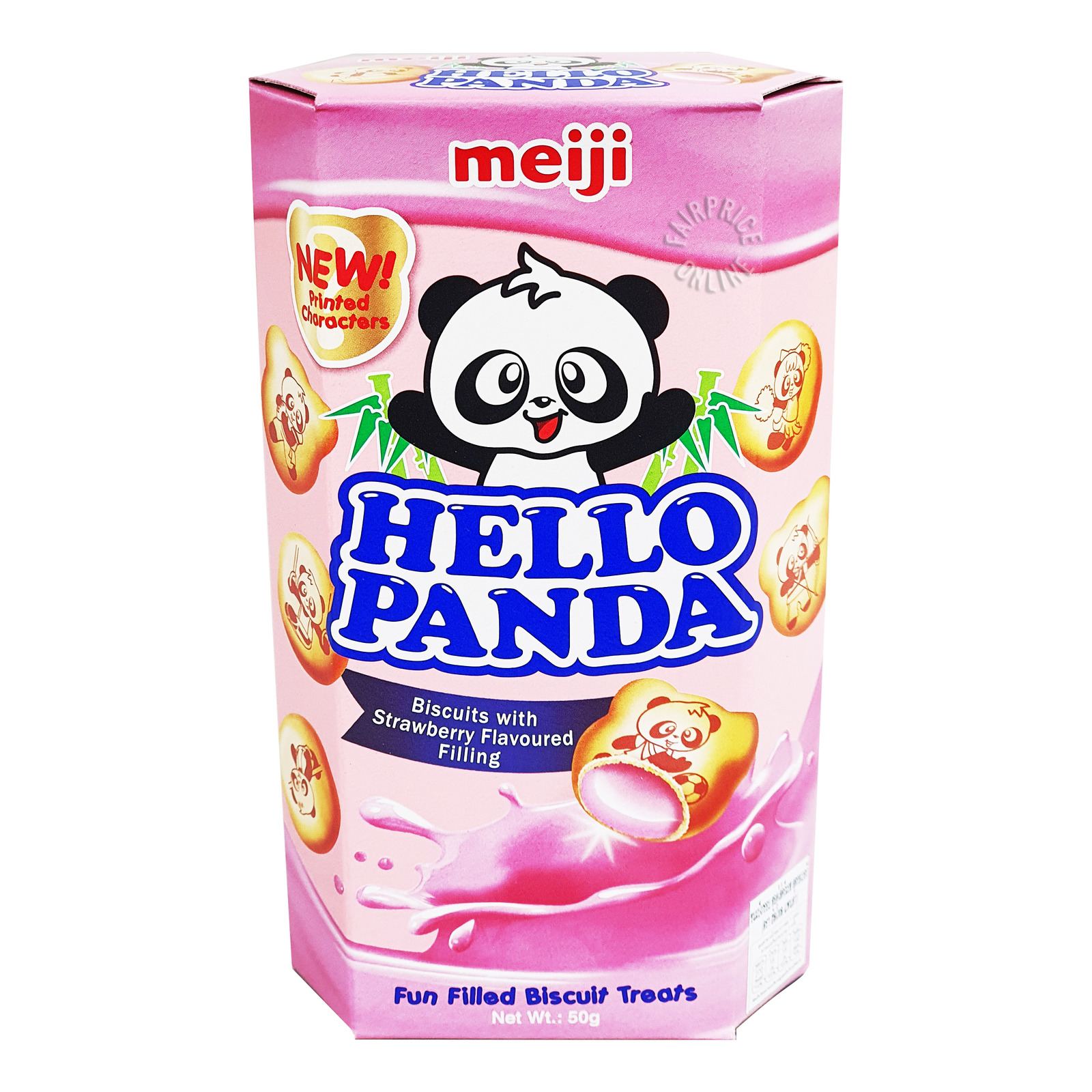 Meiji Hello Panda Biscuits - Strawberry
