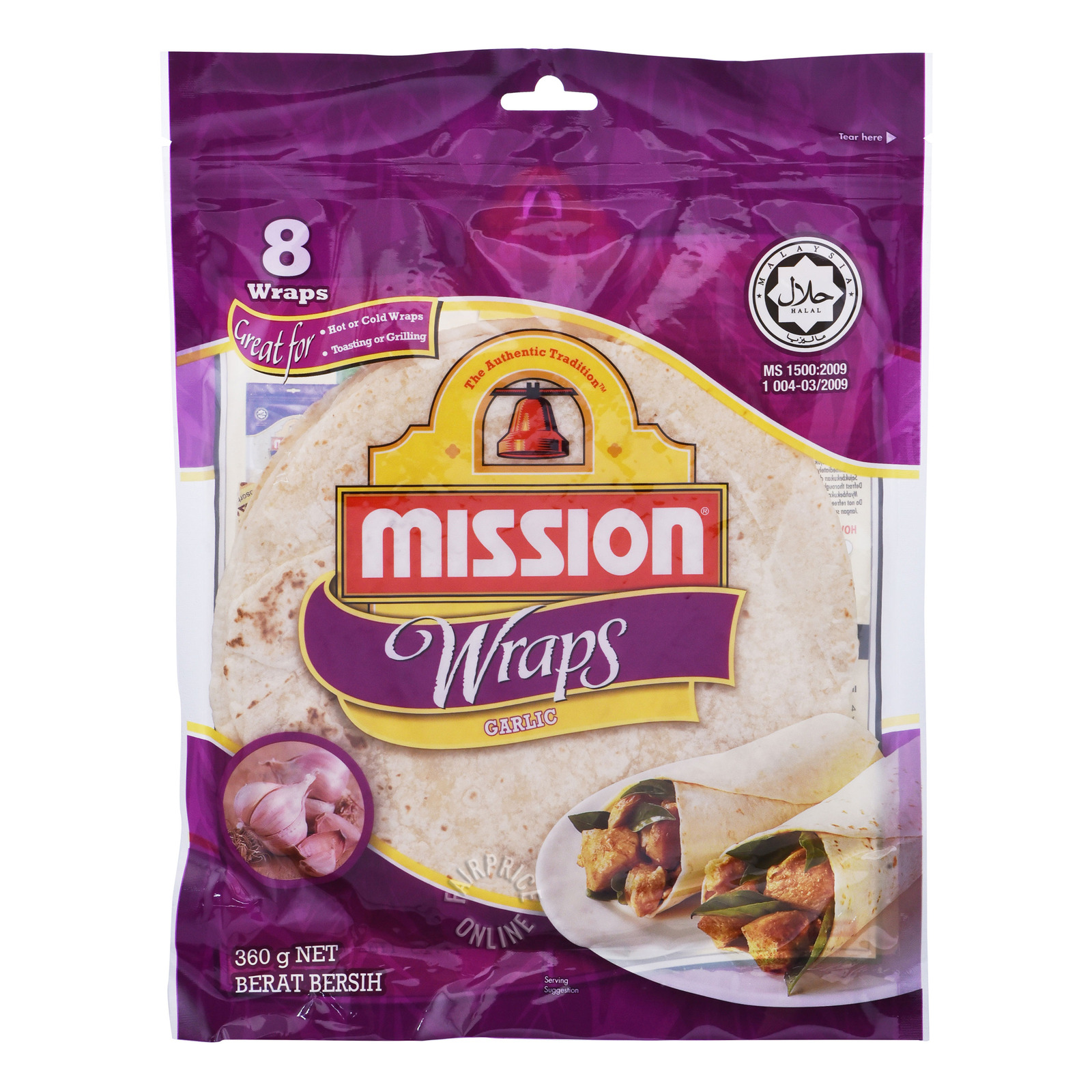 Mission Wraps - Garlic