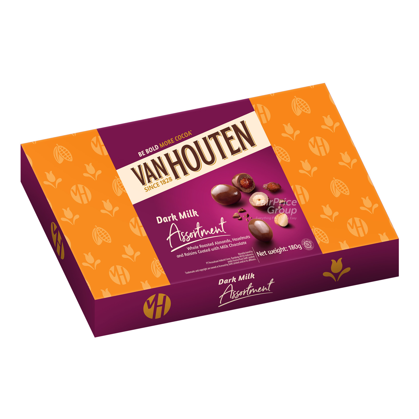 Van Houten Milk Chocolate Gift Tin - Assortment