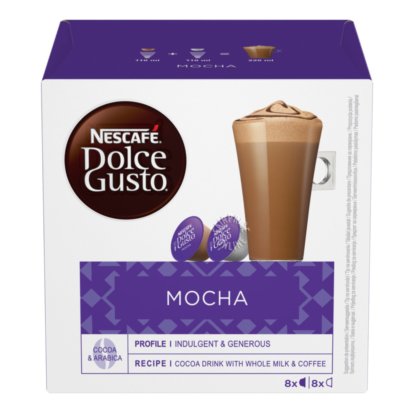 Nescafe Dolce Gusto Beverage Capsules - Mocha