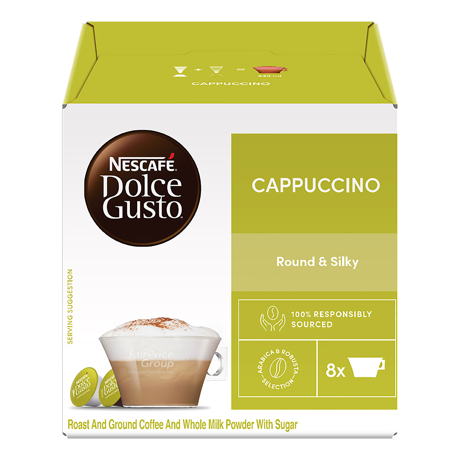 Nescafe Dolce Gusto Beverage Capsules - Cappuccino