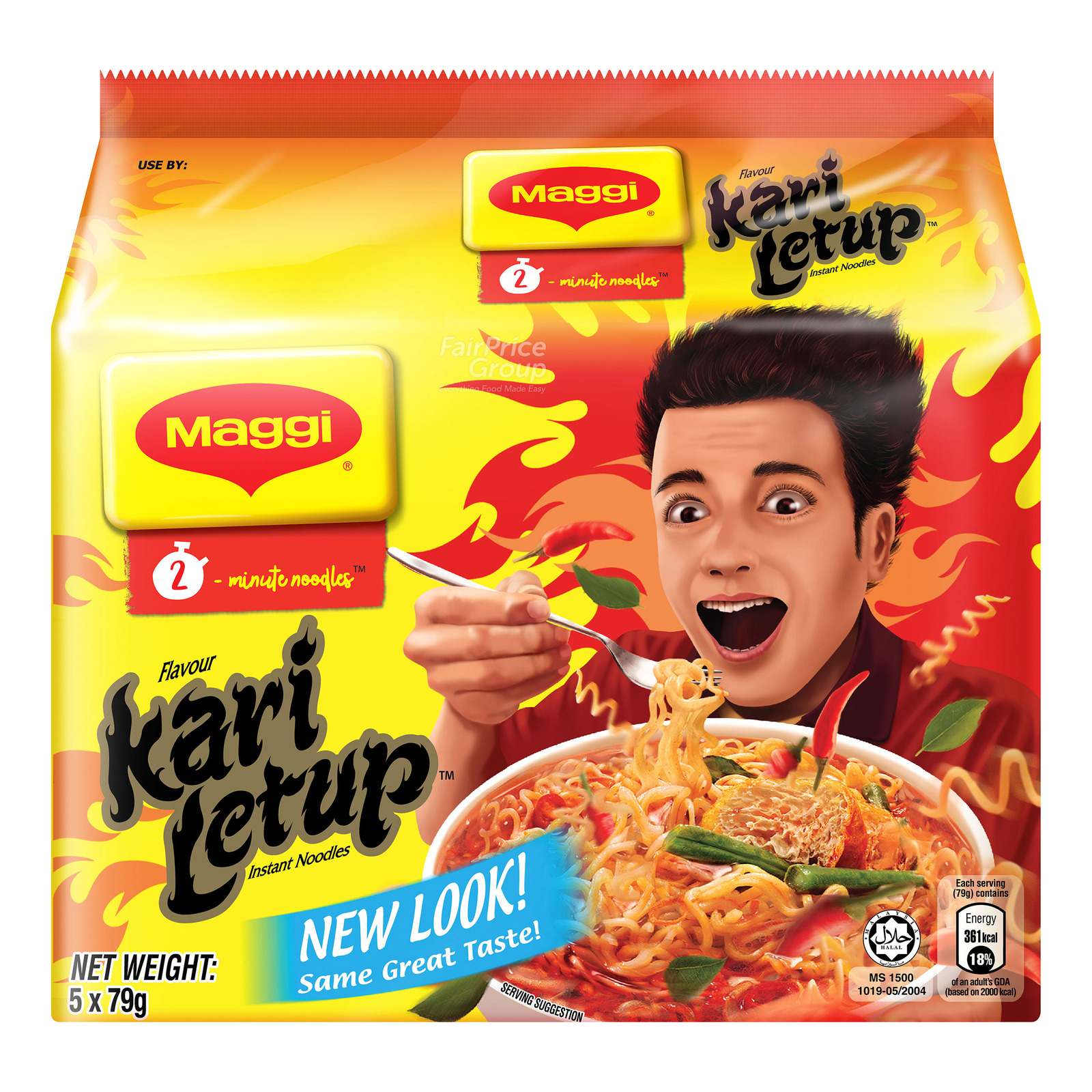 Maggi 2-Minute Instant Noodles - Kari Letup