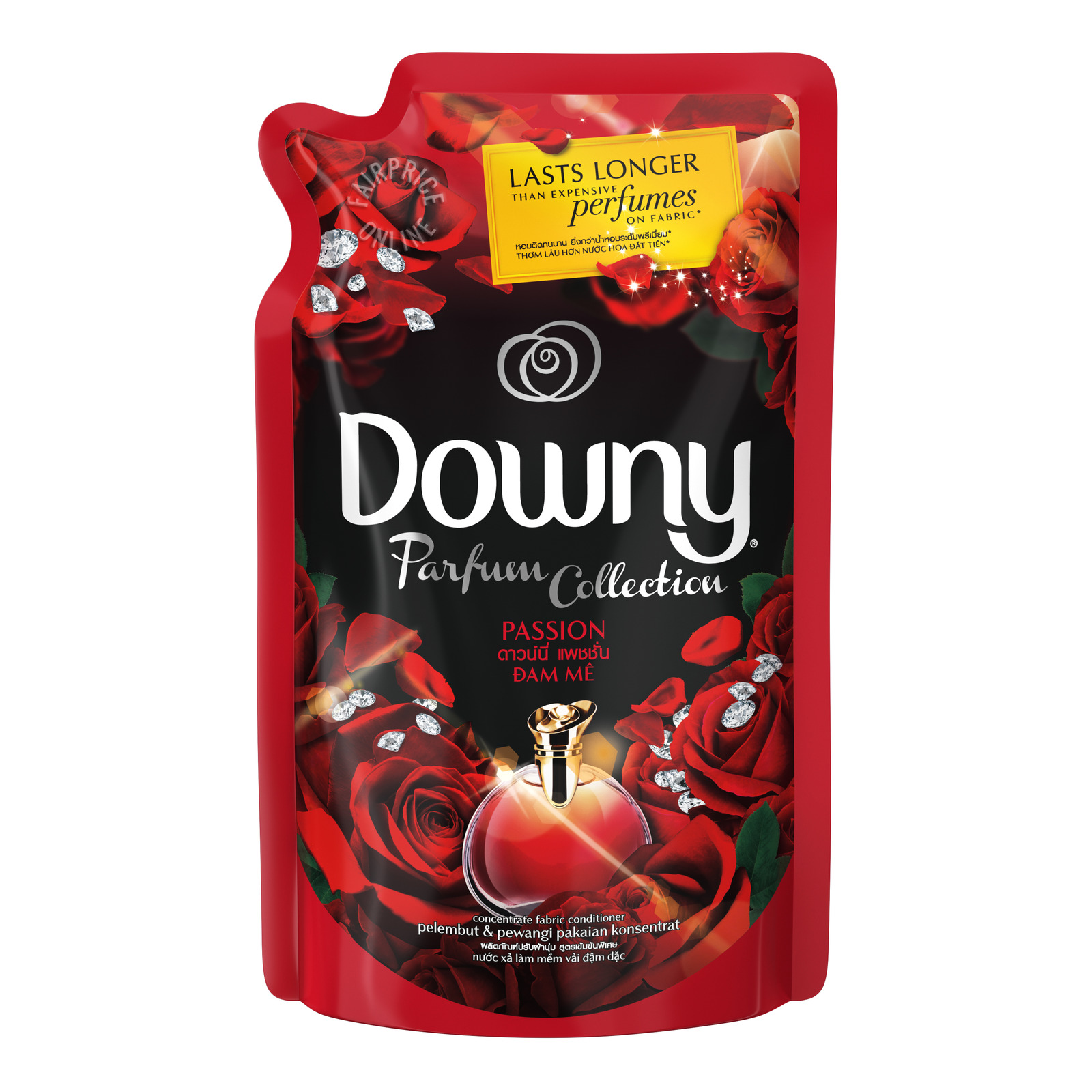 Downy Perfume Collection Fabric Conditioner Refill - Passion
