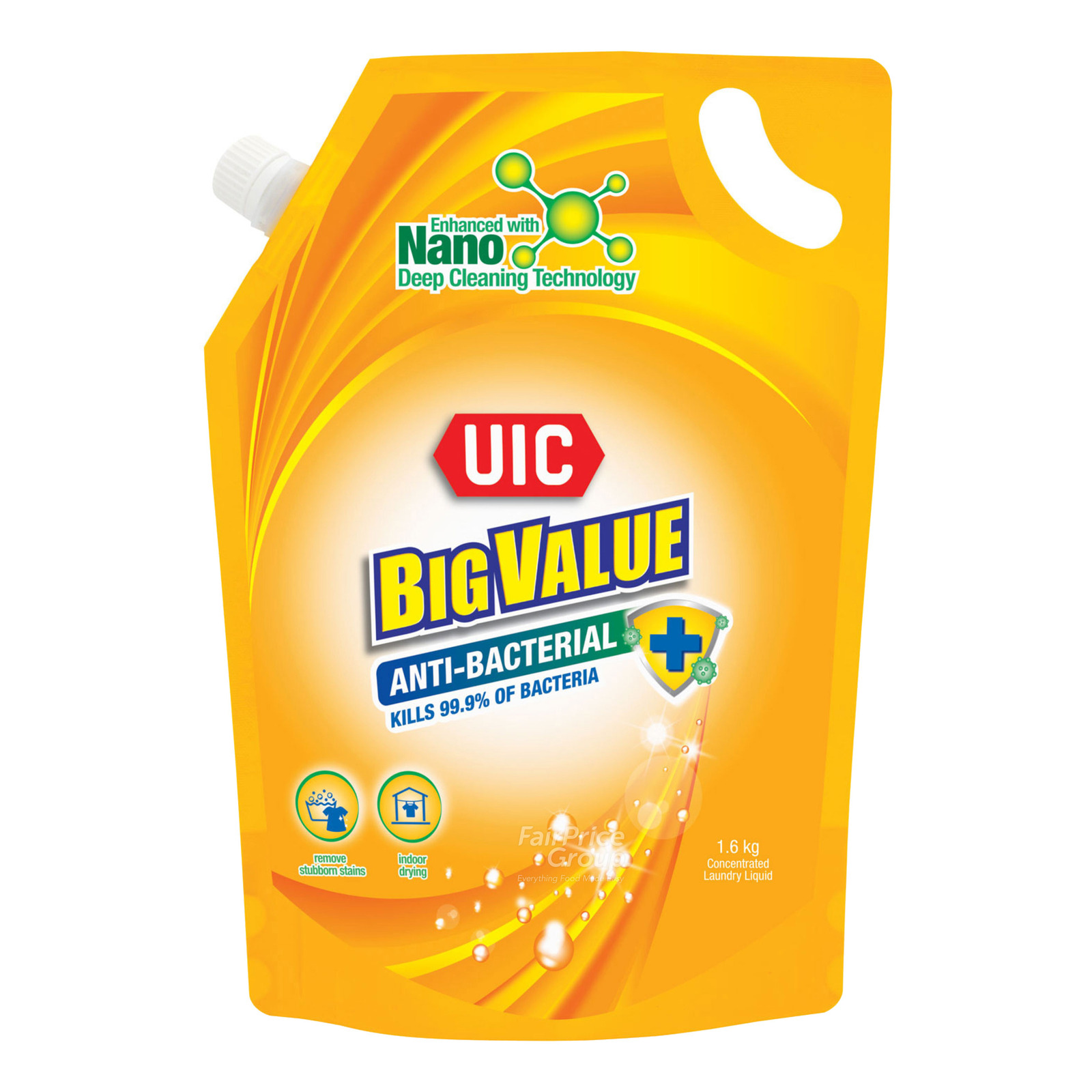 UIC Big Value Liquid Detergent Refill - Anti-Bacterial