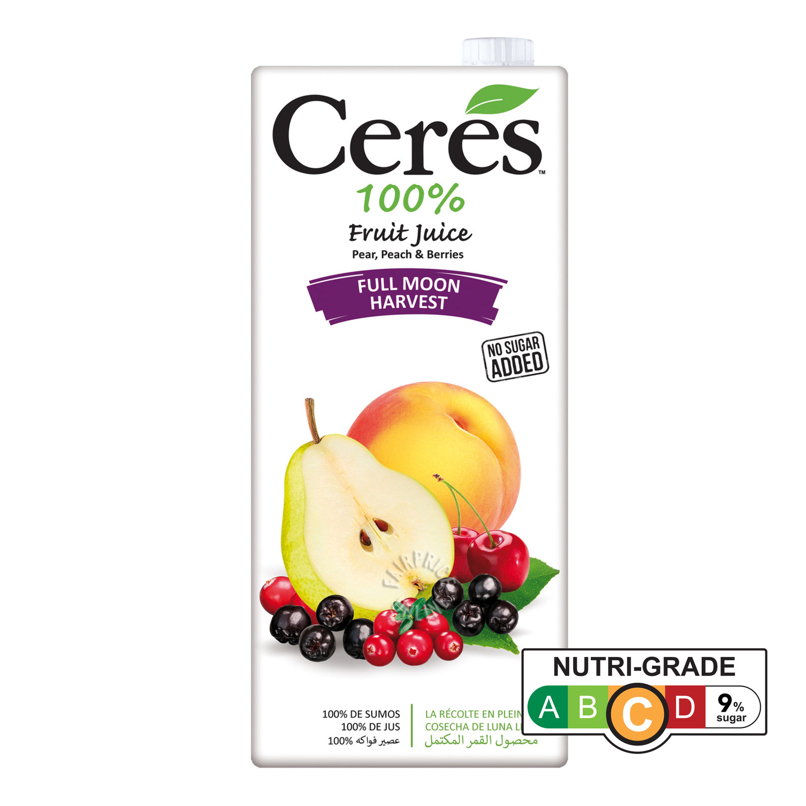 Ceres 100% Juice Blend Packet Drink - Full Moon Harvest