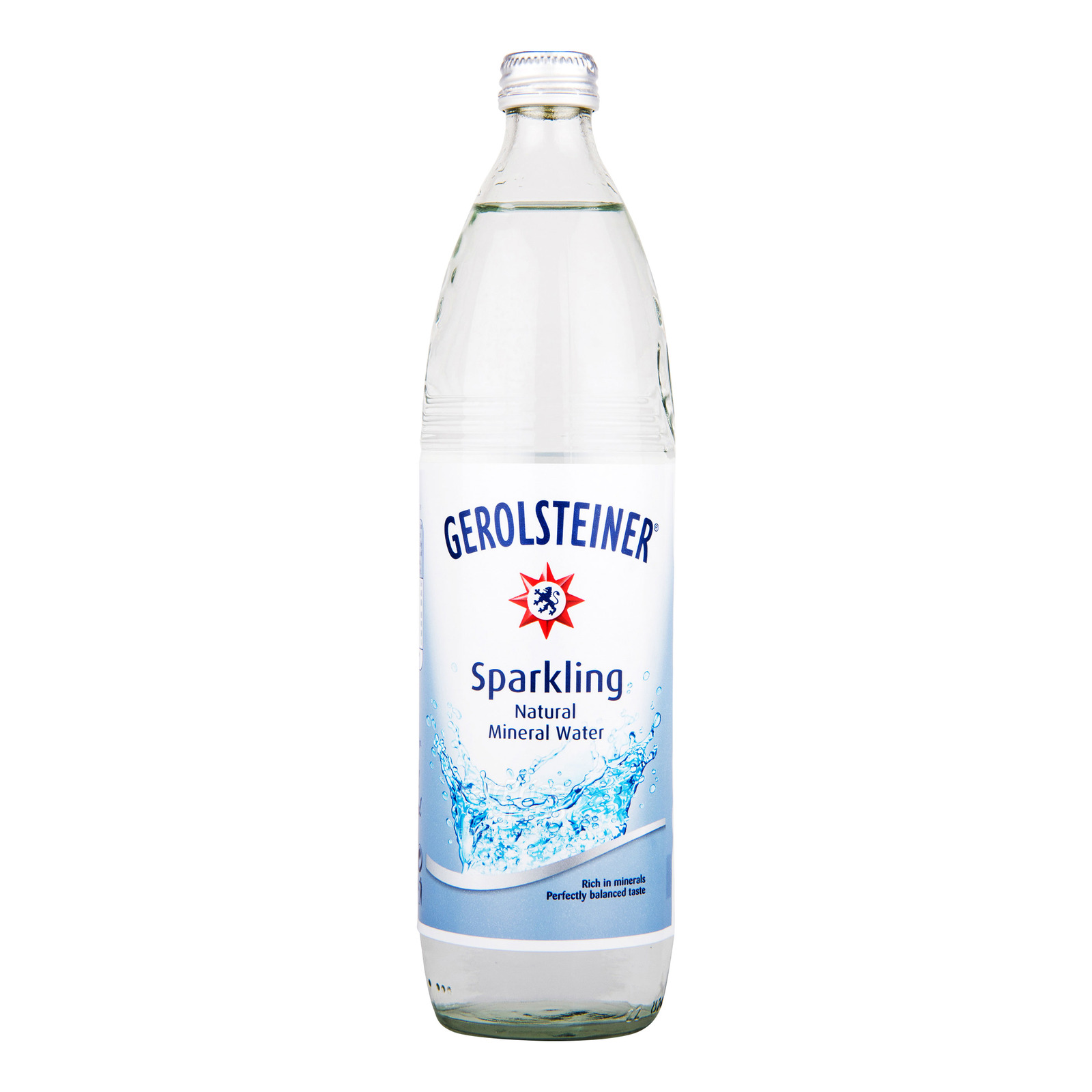 Gerolsteiner Sparkling Natural Mineral Water Bottle