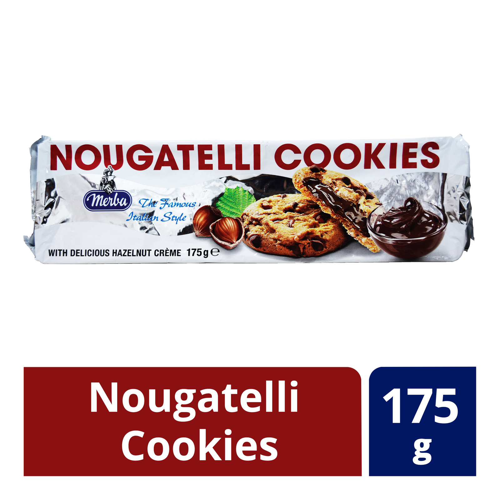 Merba Original Cookies - Nougatelli Cookies