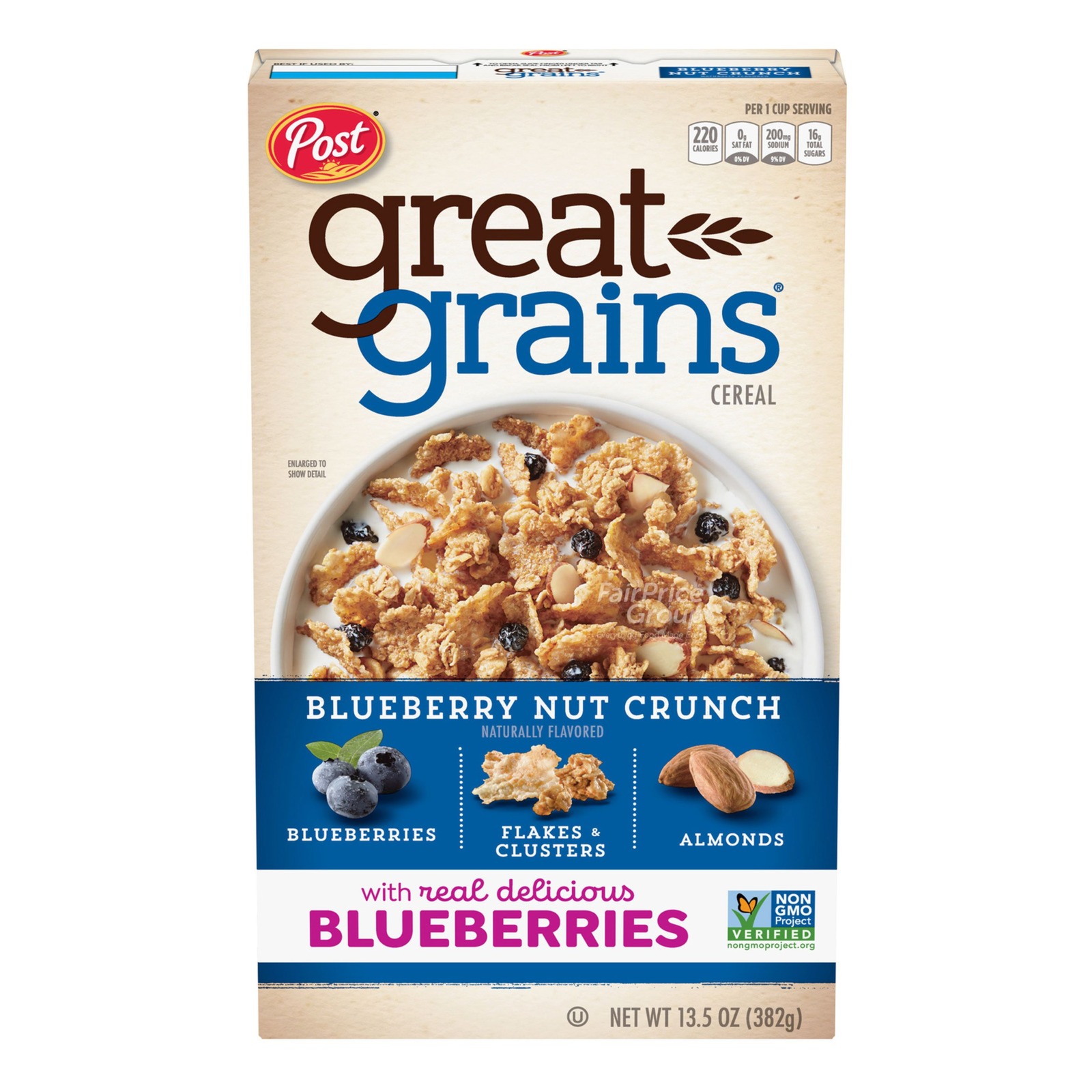 Post Great Grains Cereal - Blueberry Morning