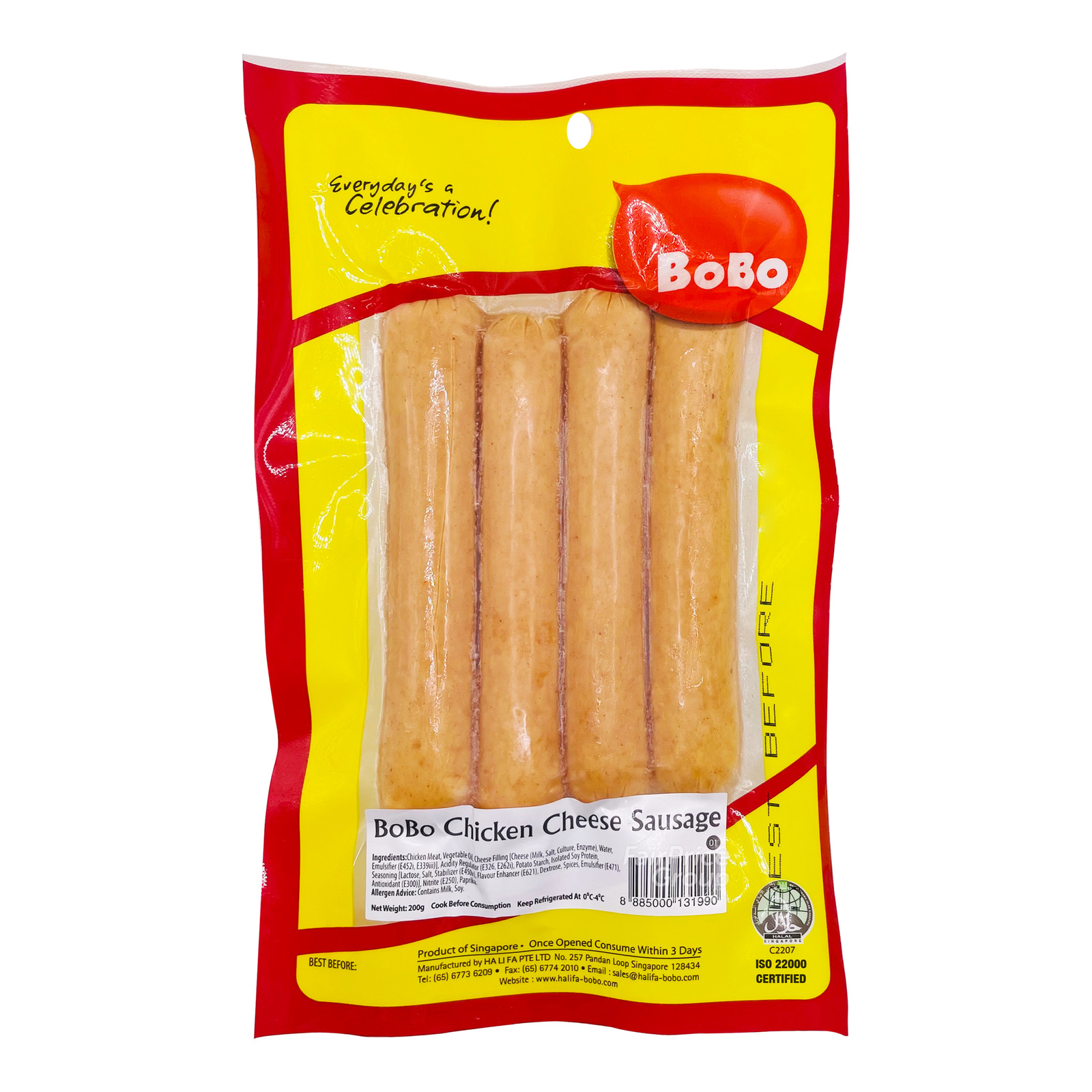 BoBo Chicken Sausage - Cheese