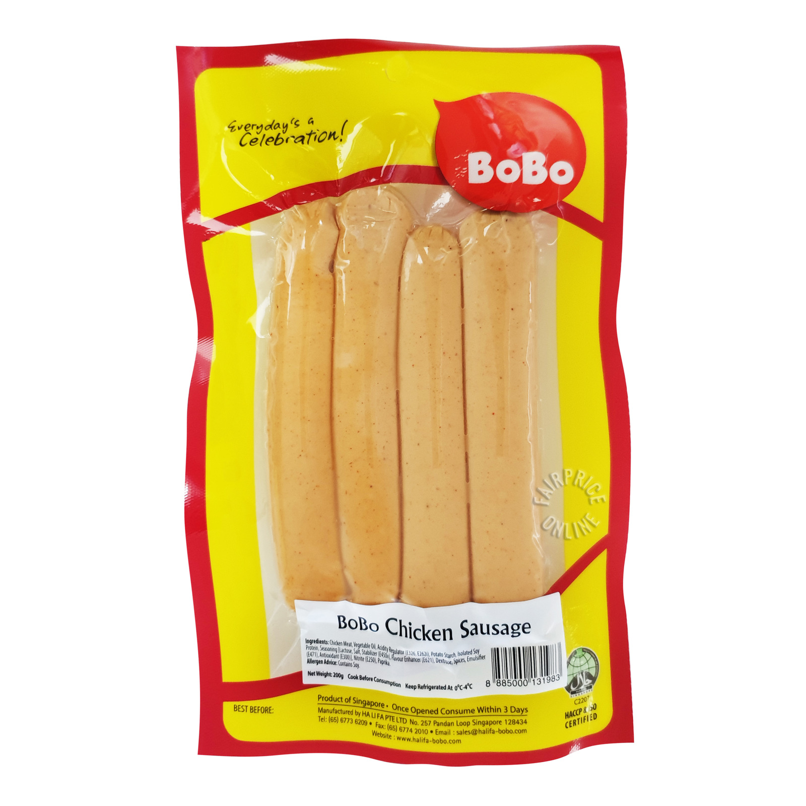 BoBo Frozen Chicken Sausage