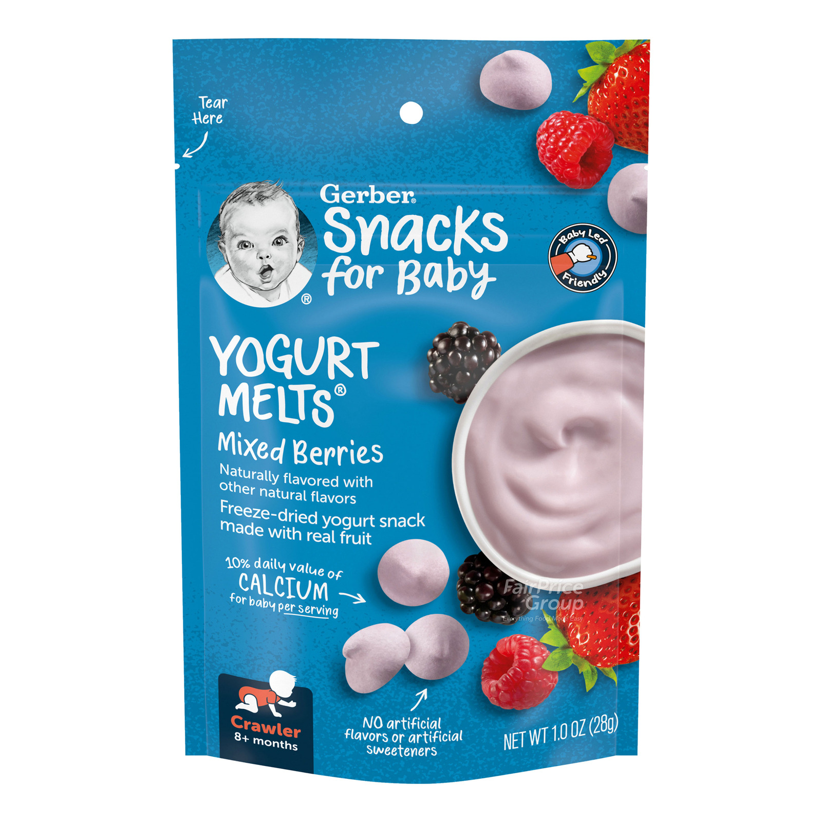 Gerber Graduates Baby Yogurt Melts - Mixed Berries