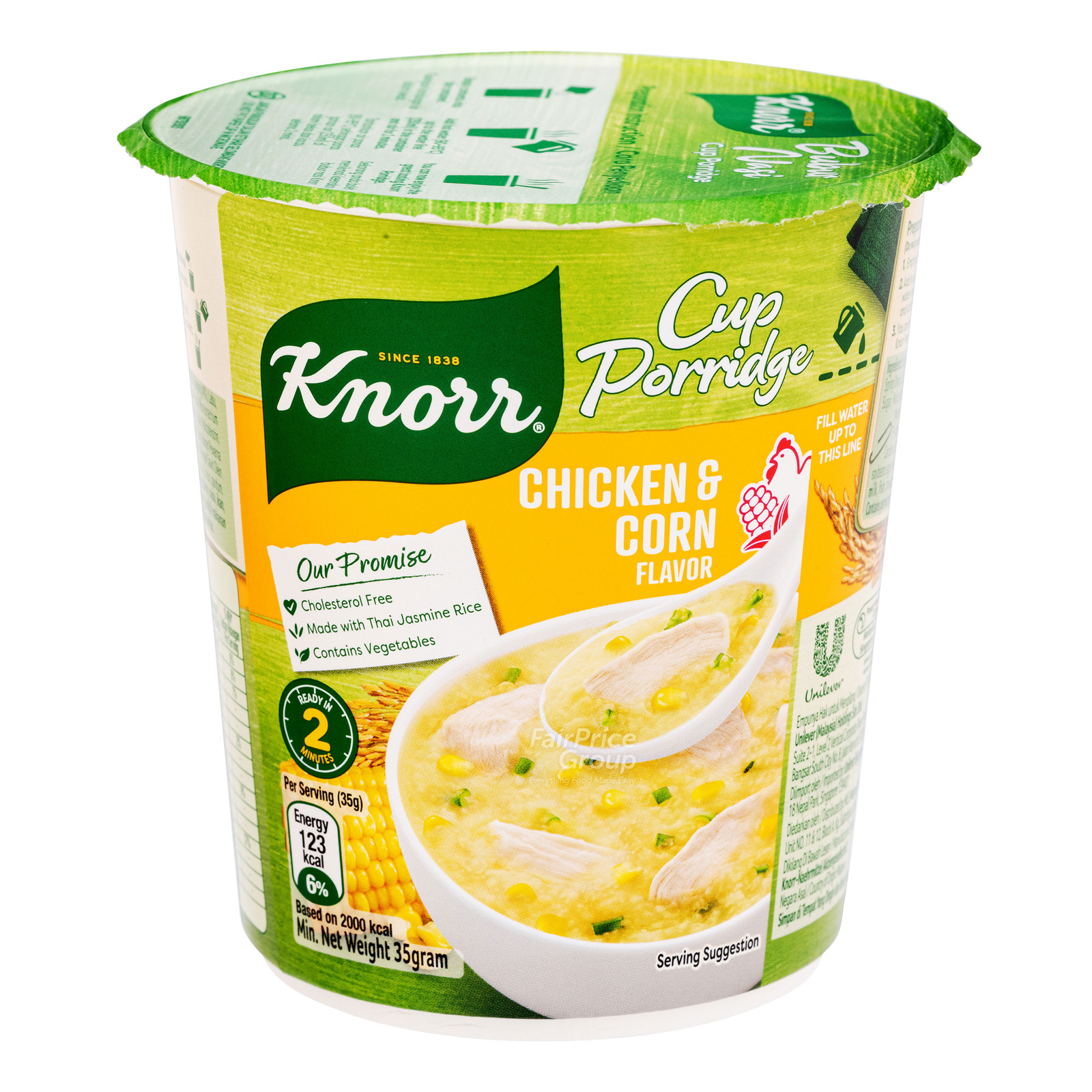 Knorr Instant Cup Porridge - Chicken & Corn