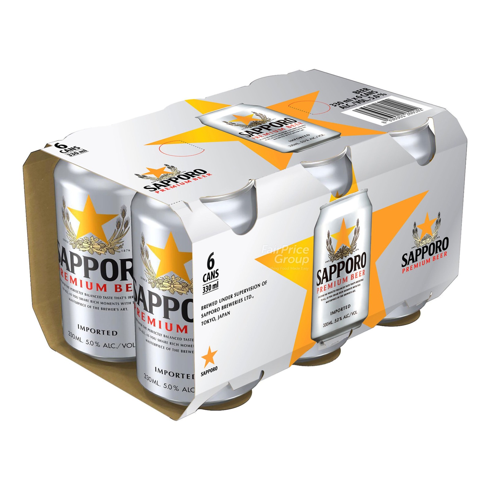 Sapporo Premium Can Beer