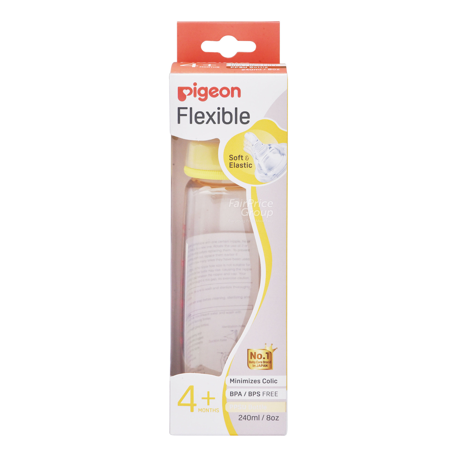 Pigeon Peristaltic Nursing Bottle - PPSU (4.5+ Months)
