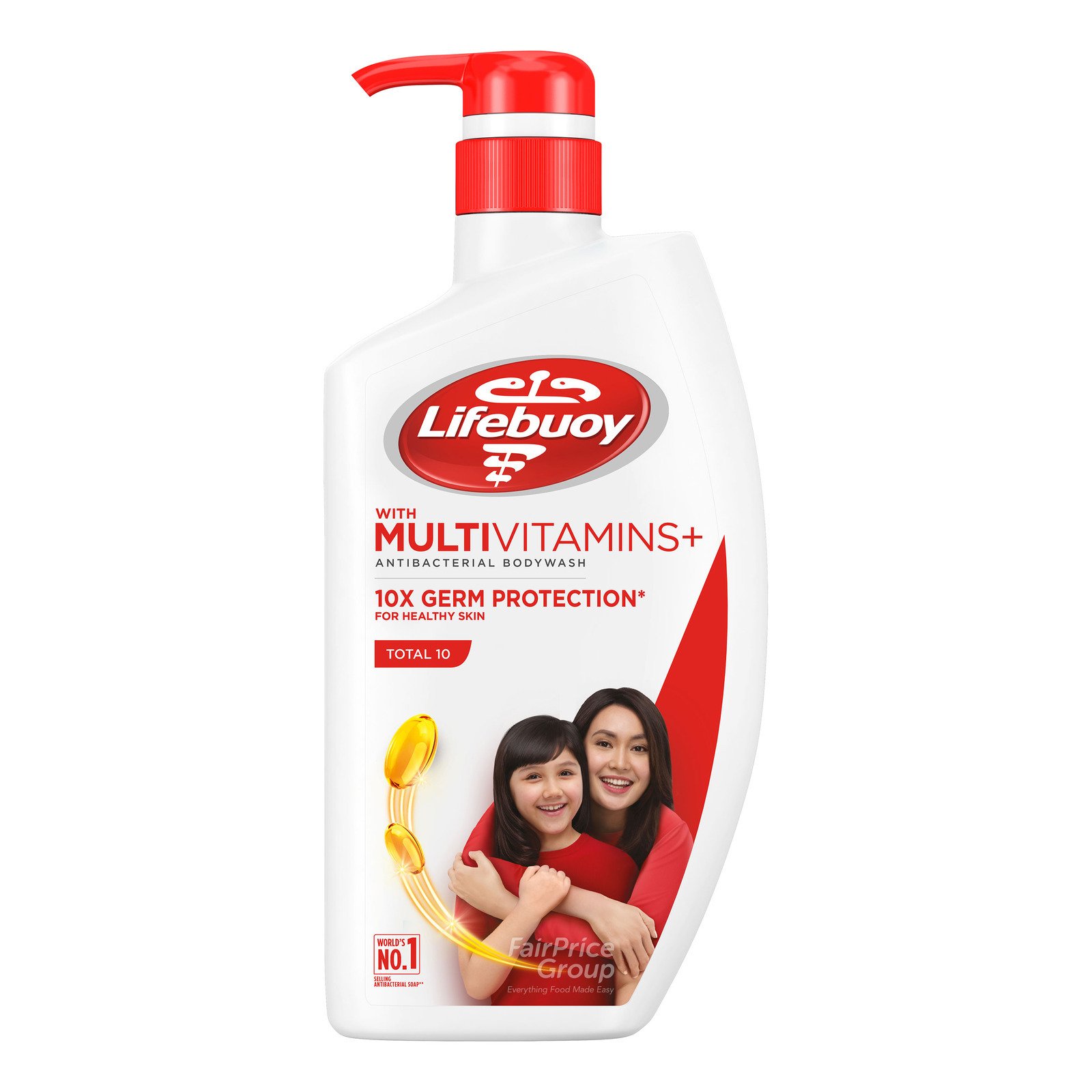 Lifebuoy Antibacterial Body Wash - Total 10