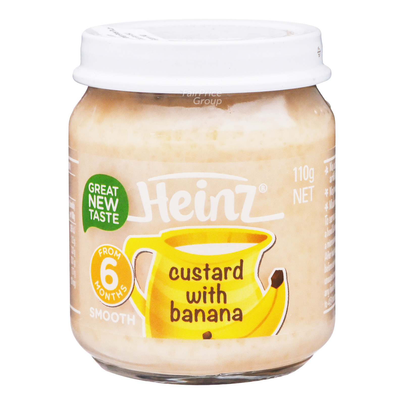 Heinz Baby Food - Custard with Banana (6+ Months)