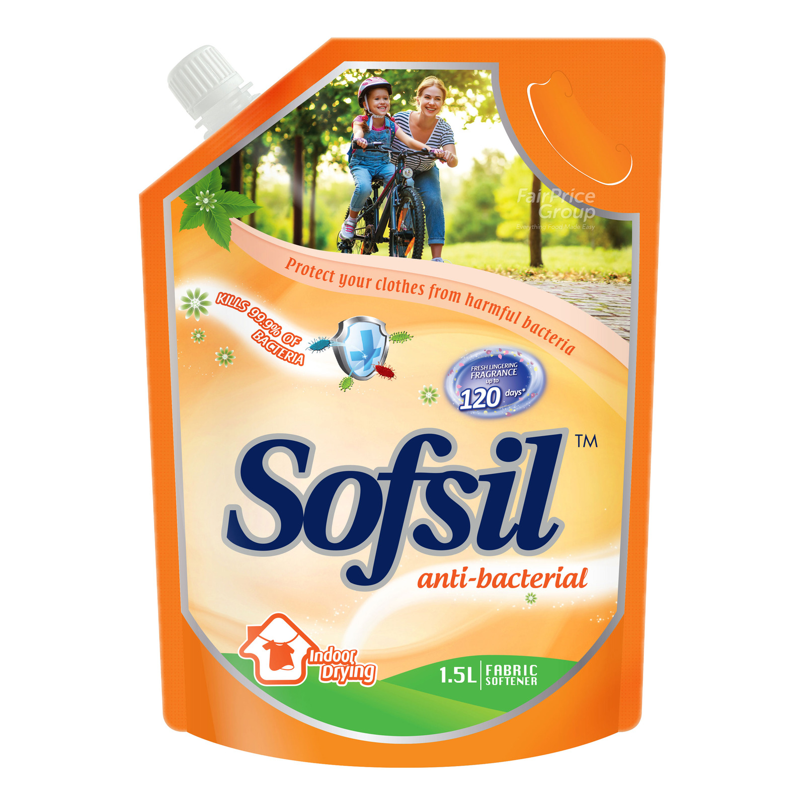 Sofsil Fabric Softener Refill - Anti-Bacterial
