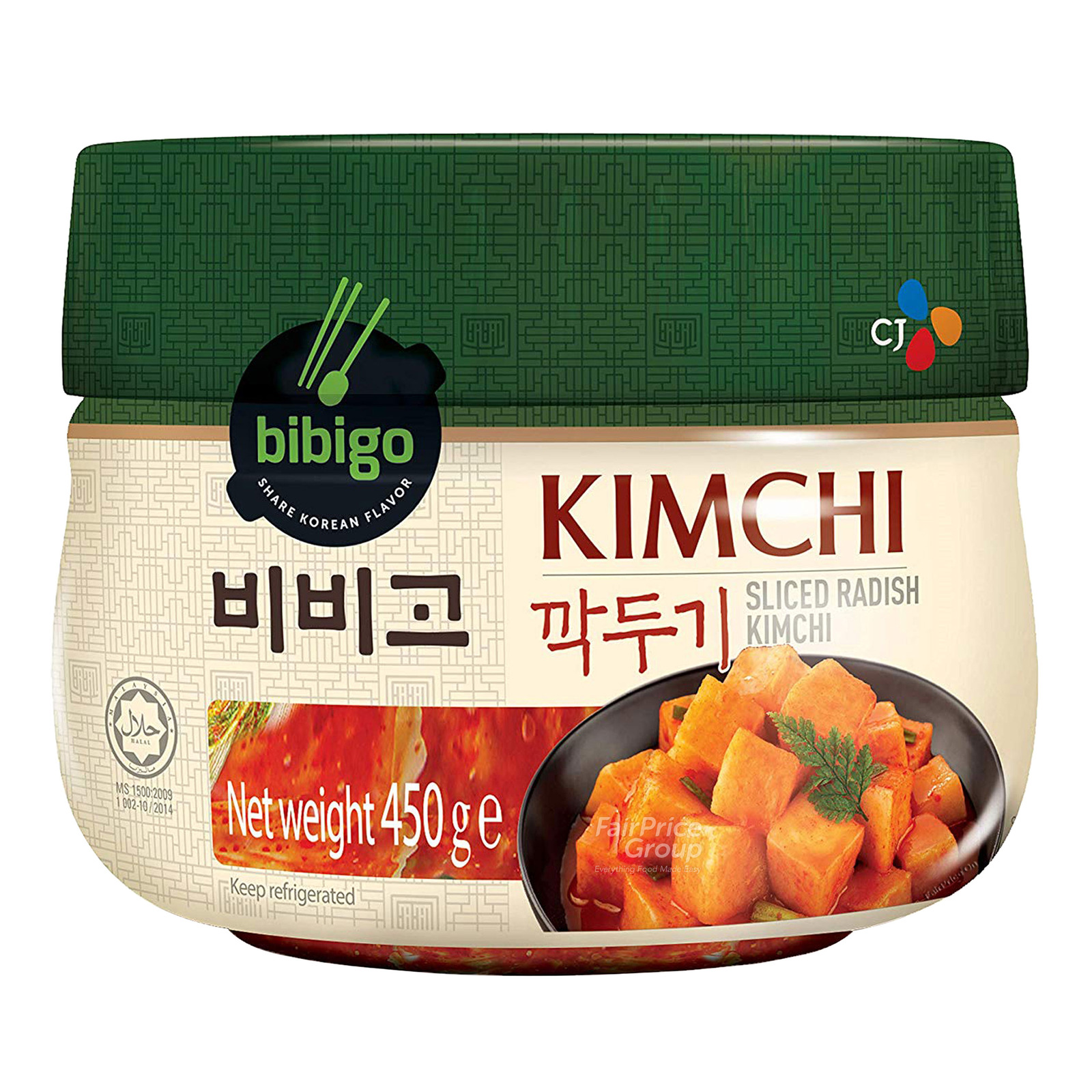 CJ Bibigo Korean Sliced Radish Kimchi