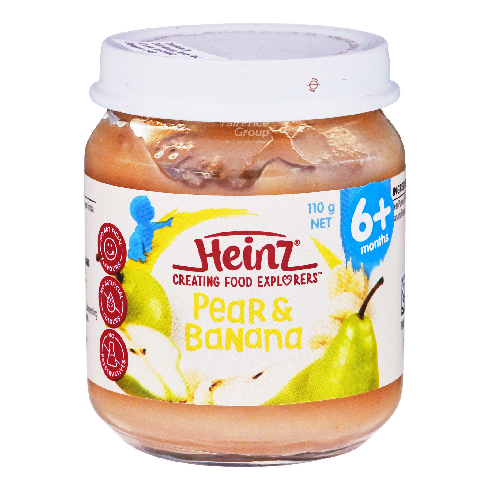 Heinz Baby Food - Pear & Banana (6+ Months)