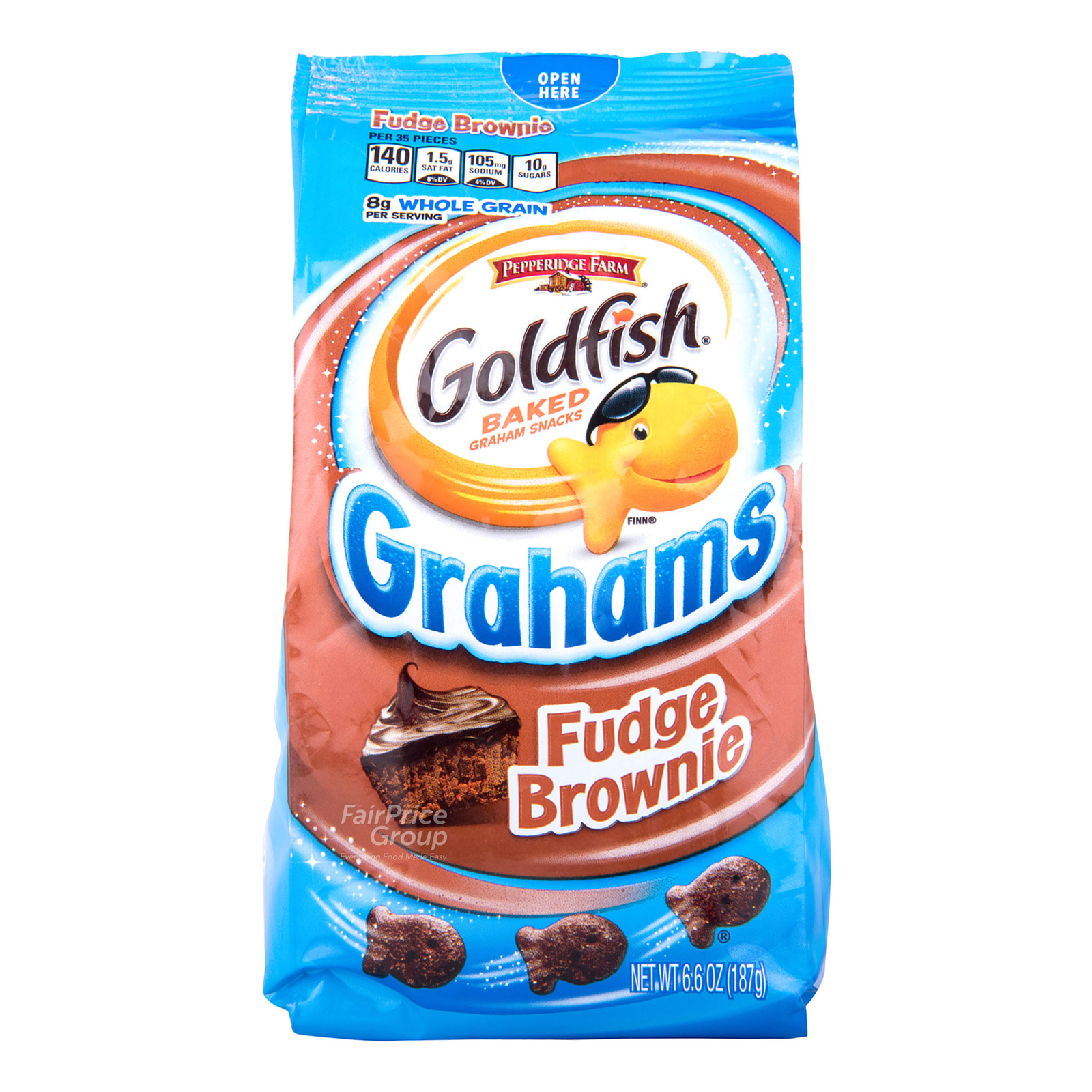 Pepperidge Farm Goldfish Baked Grahams - Fudge Brownie
