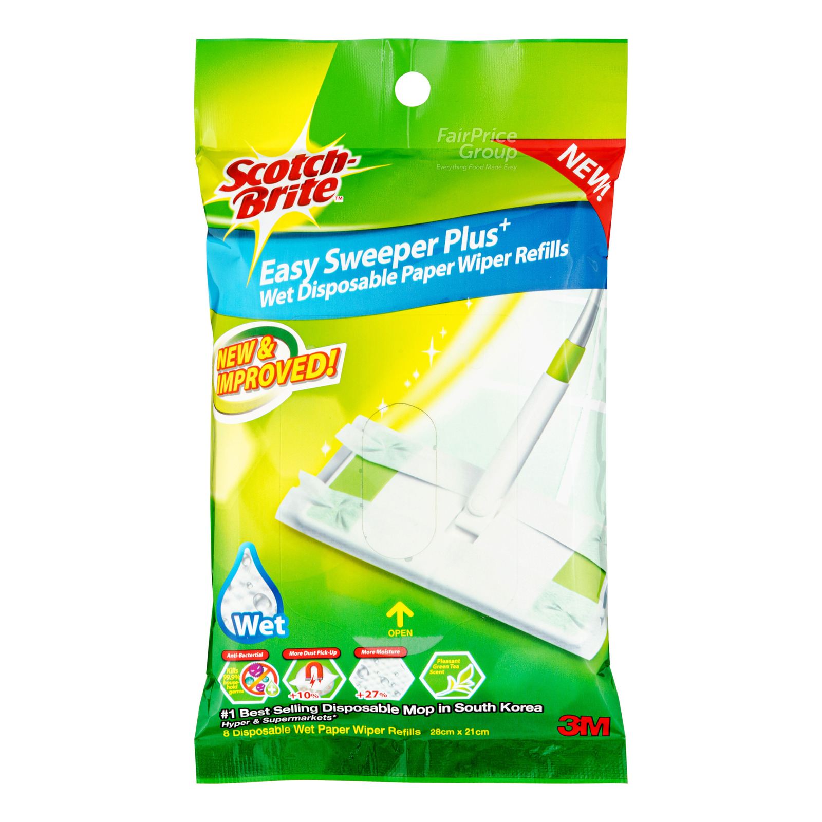3M Scotch-Brite Wiper Refill - Easy Sweeper Plus (Wet)
