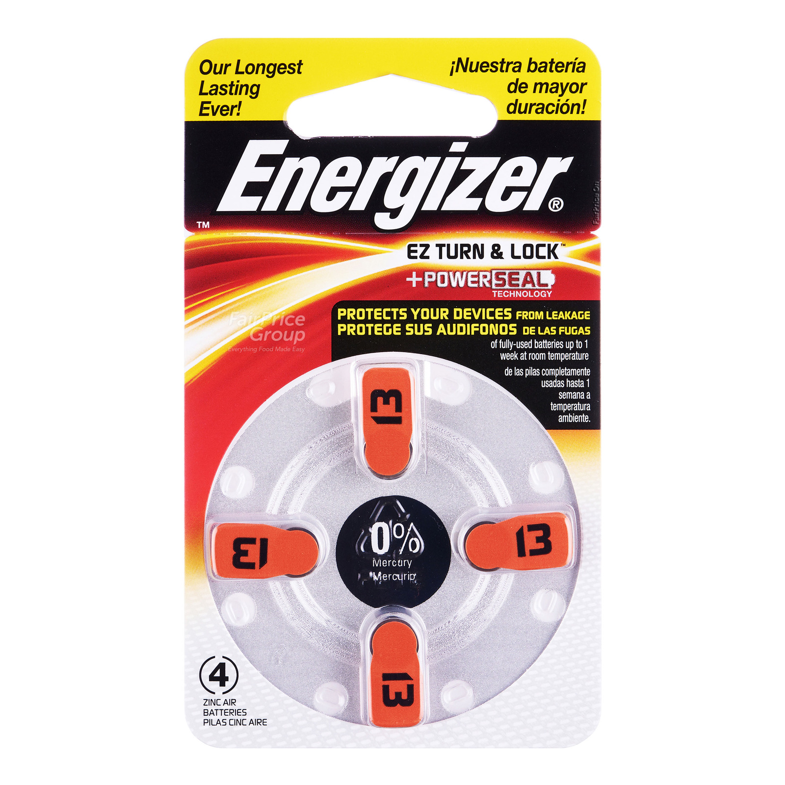 Energizer Zinc Air Battery - 13