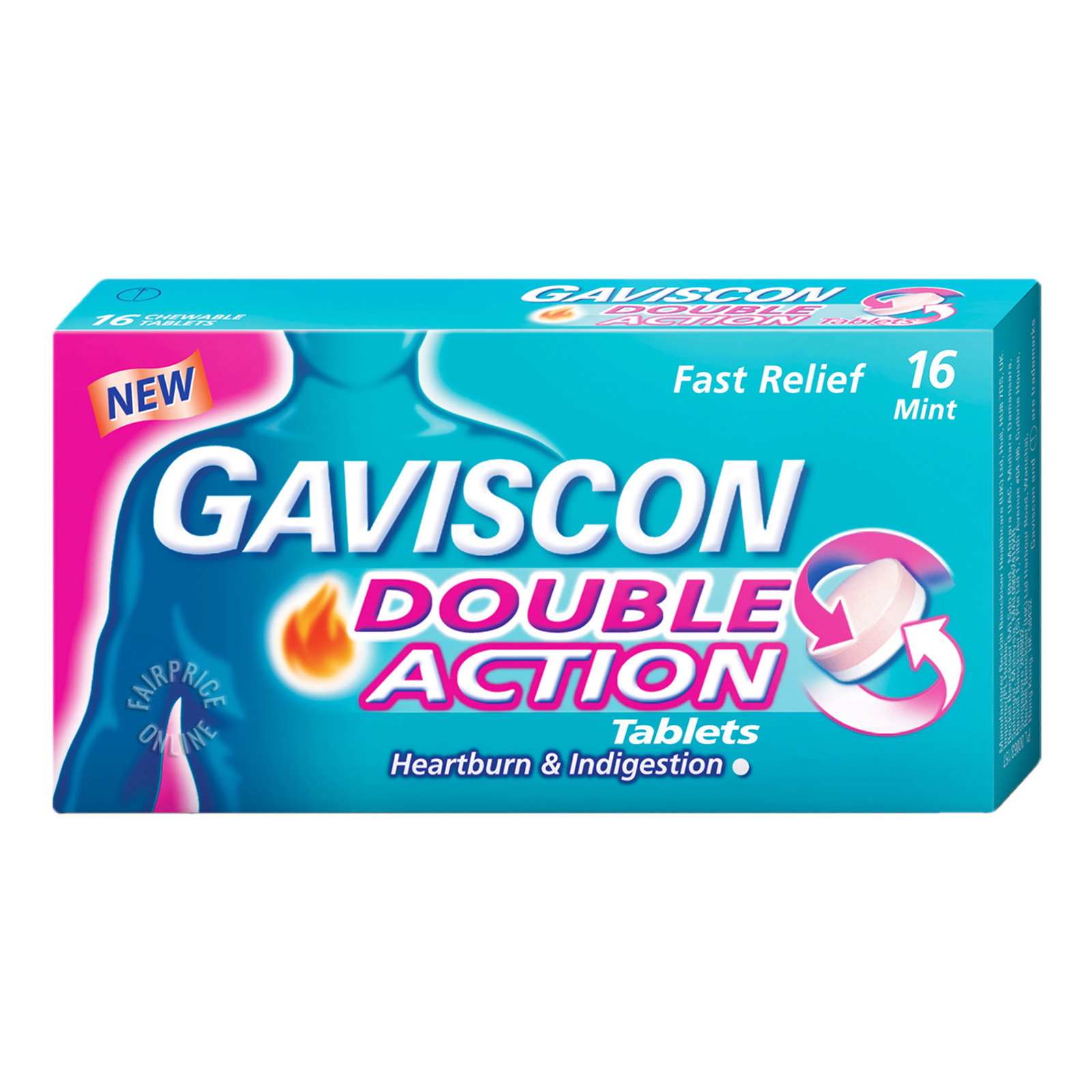 Gaviscon Double Action Tablets - Mint