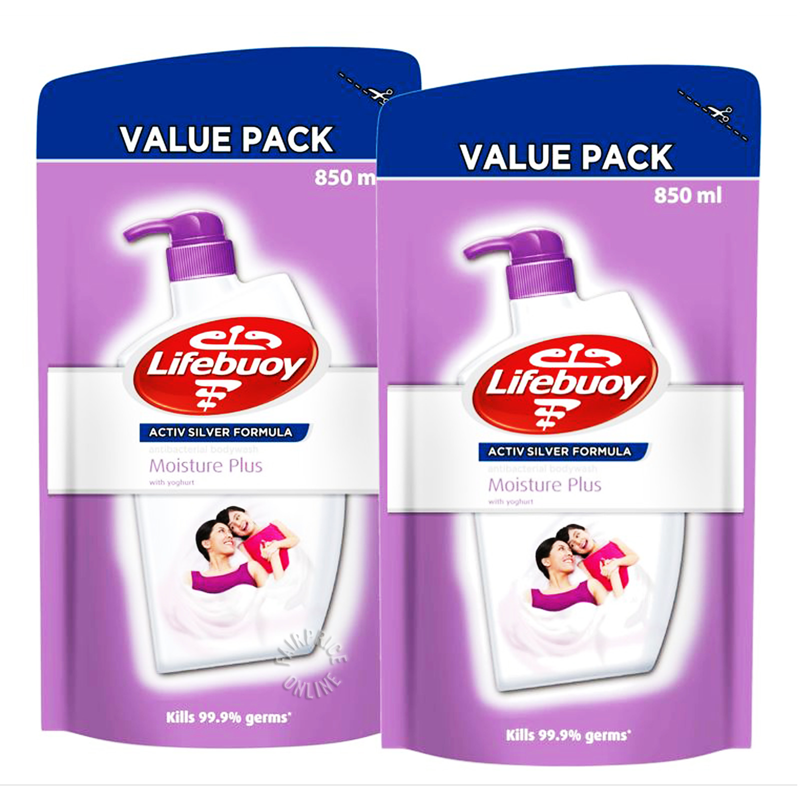 Lifebuoy Antibacterial Body Wash Refill - Moisture Plus
