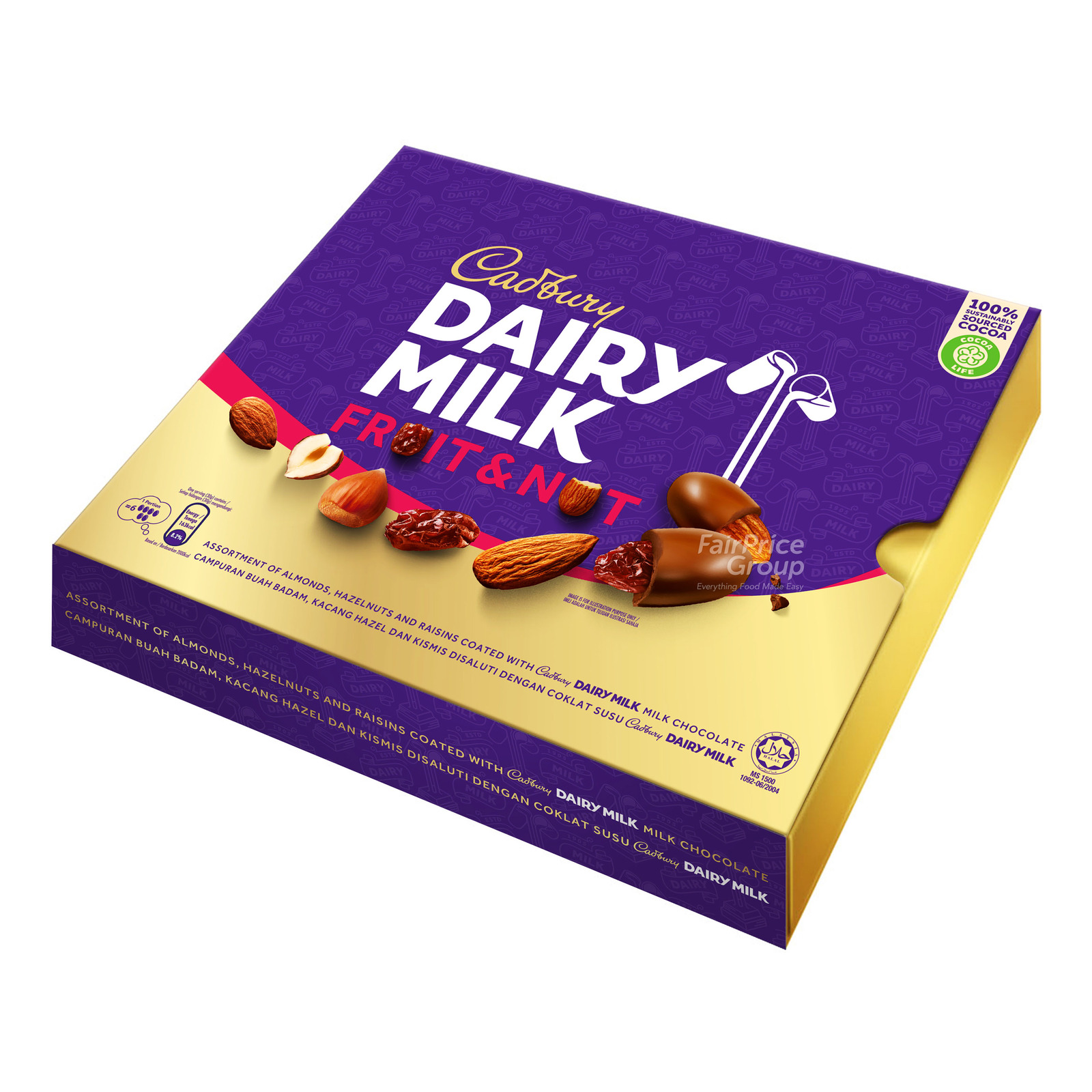 Cadbury Dairy Milk Chocolate Tin - Fruit & Nuts