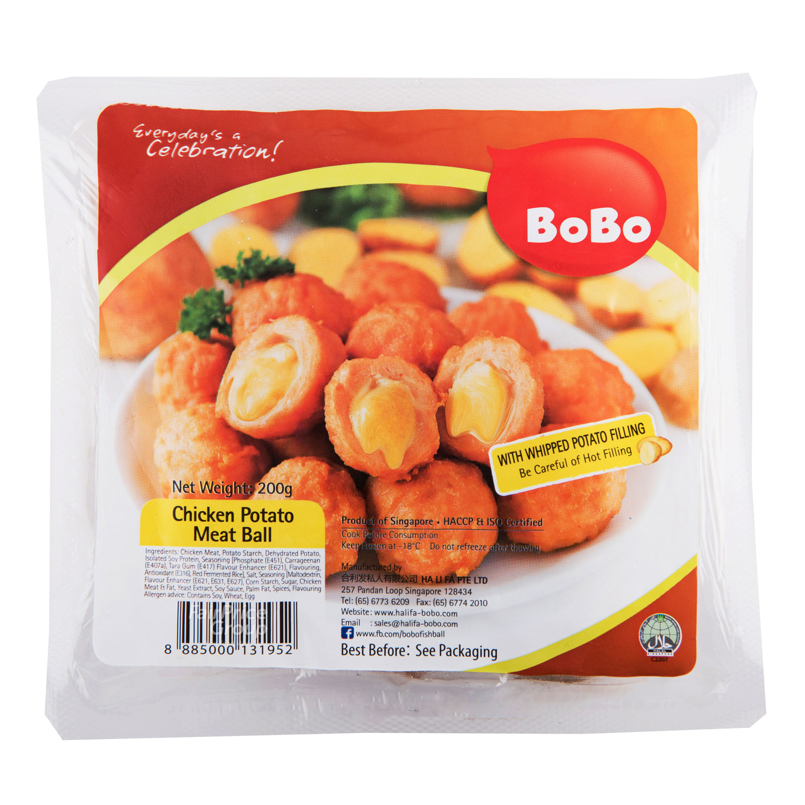 BoBo Frozen Chicken Meat Ball - Potato