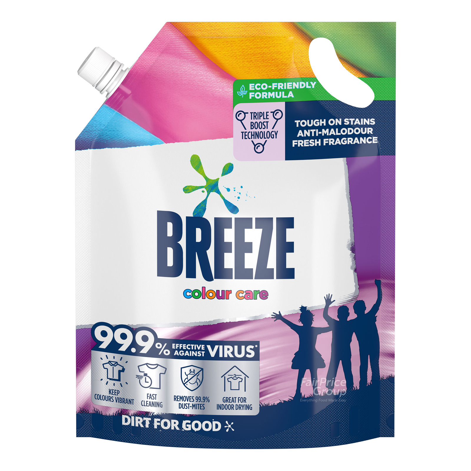 Breeze Liquid Detergent Refill - Colour Care