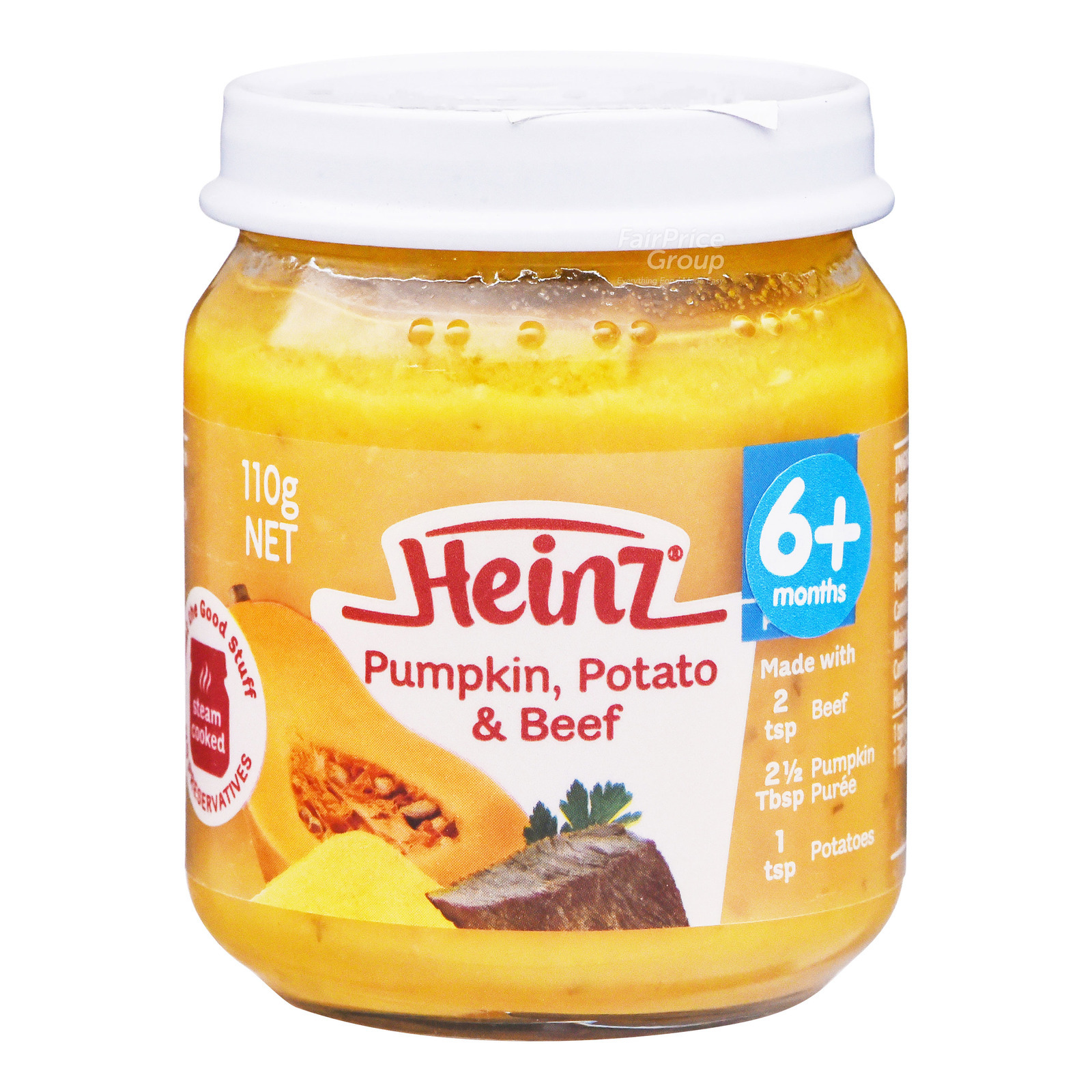 Heinz Baby Food - Pumpkin, Potato & Beef (6+ Months)