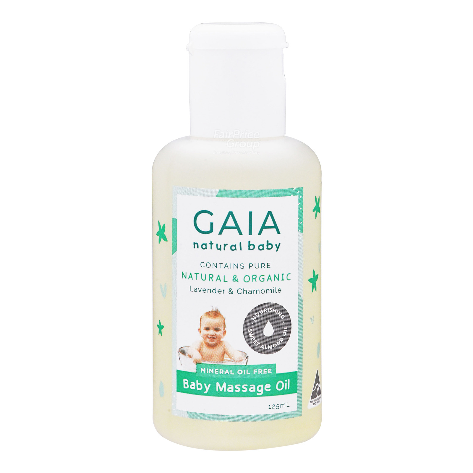 Gaia Natural Baby Massage Oil