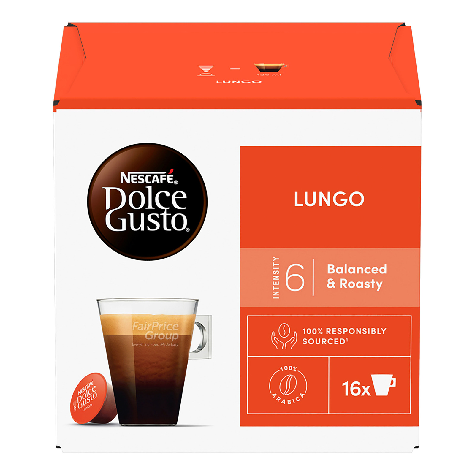 Nescafe Dolce Gusto Beverage Capsules - Lungo