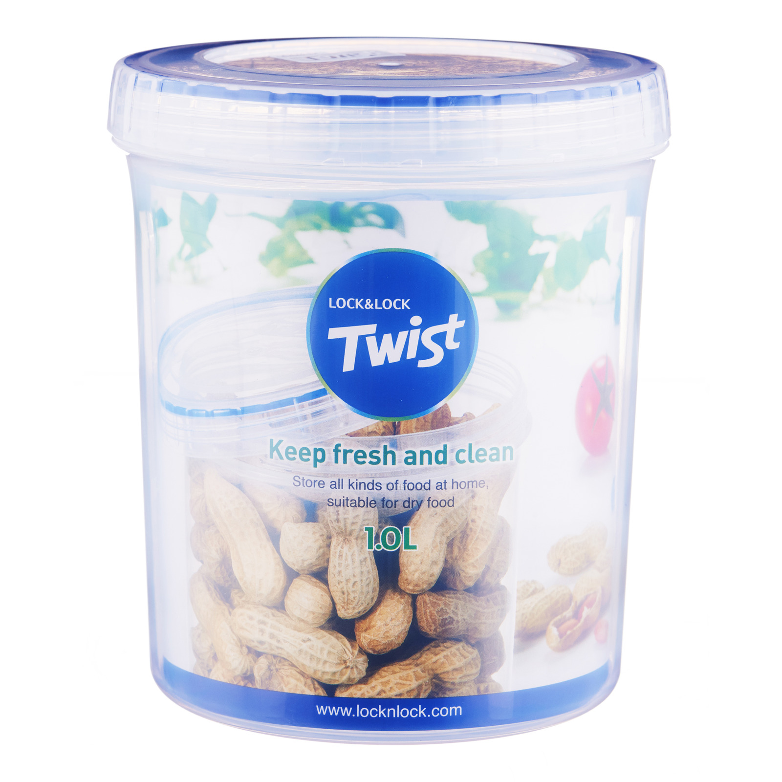 Lock & Lock Twist Stackable Airtight Container - Circle (LLS132)